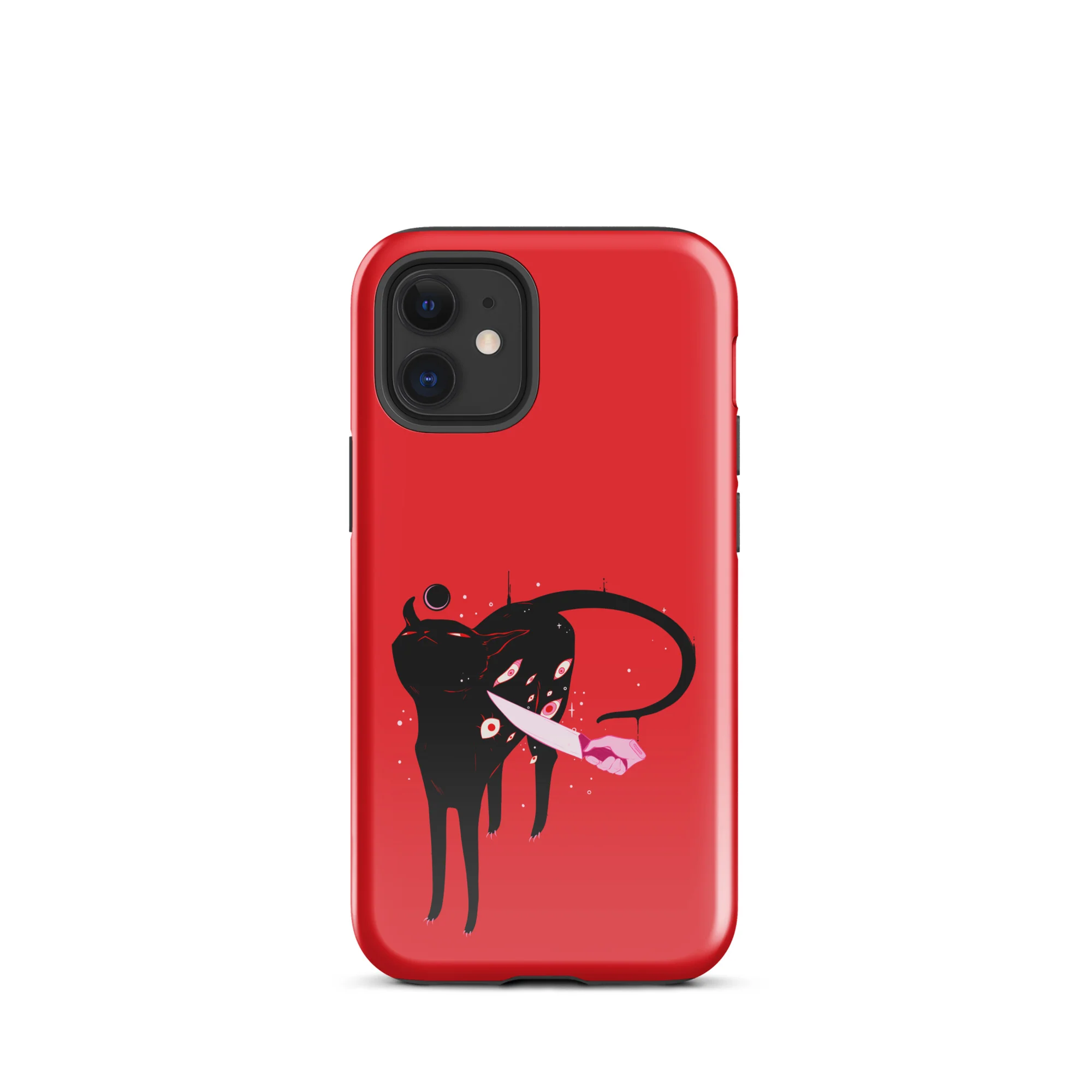 Smug Black Cat, Tough Case for iPhone® - Image 6