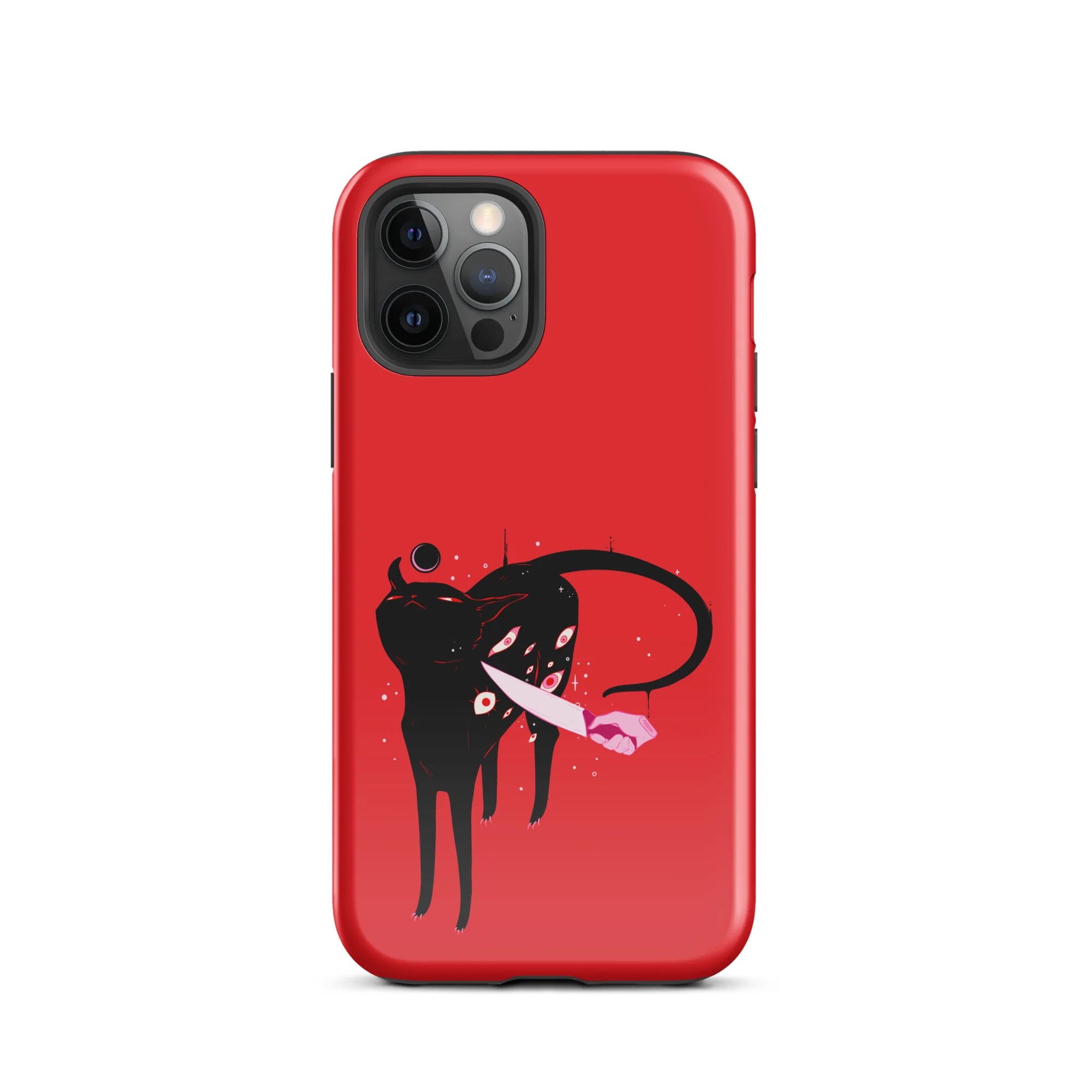 Smug Black Cat, Tough Case for iPhone® - Image 8