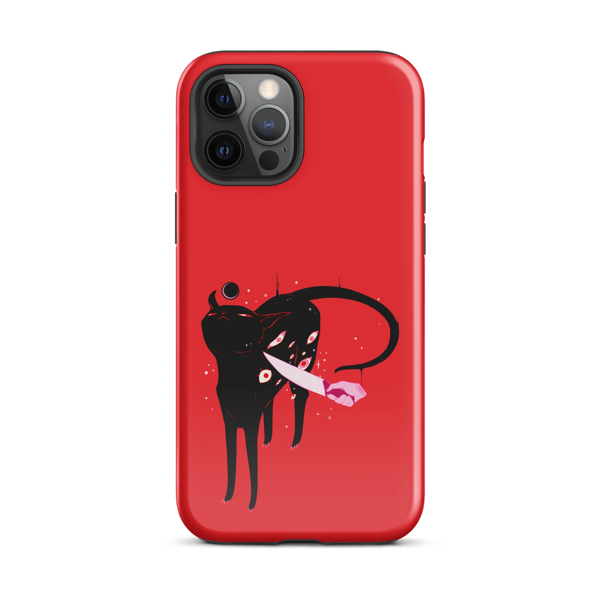 Smug Black Cat, Tough Case for iPhone® - Image 9
