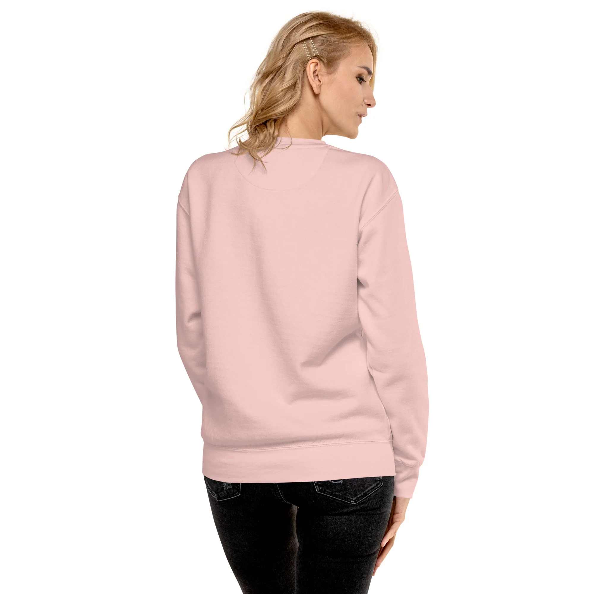 Smug Cat, Premium Unisex Sweatshirt - Image 6