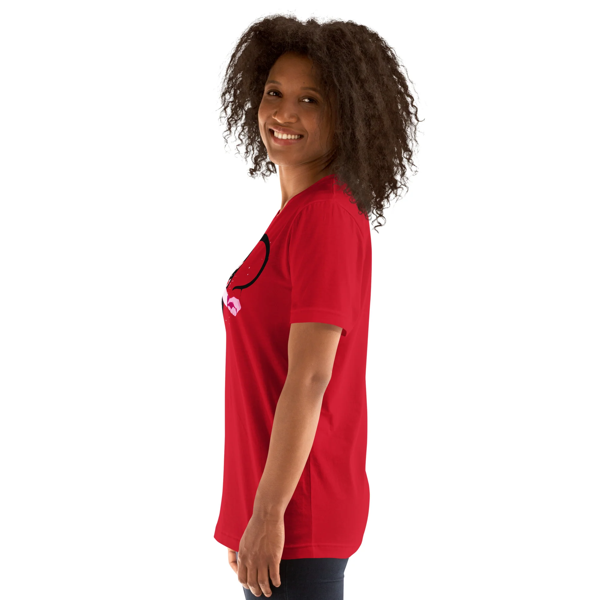 Smug Cat, Unisex T-Shirt - Image 6