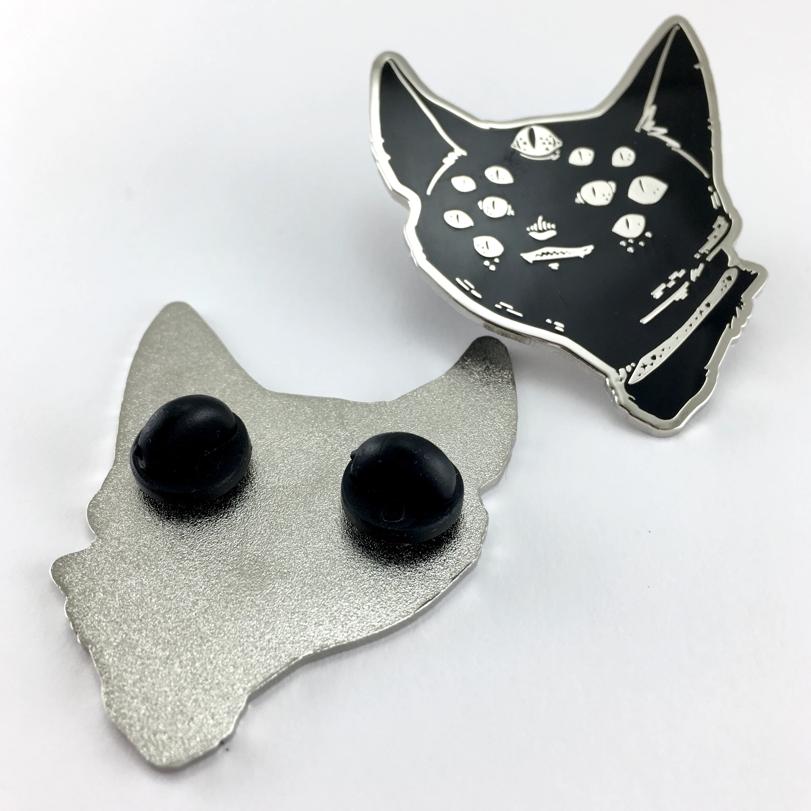 Spider Cat, Enamel Pin - Image 3