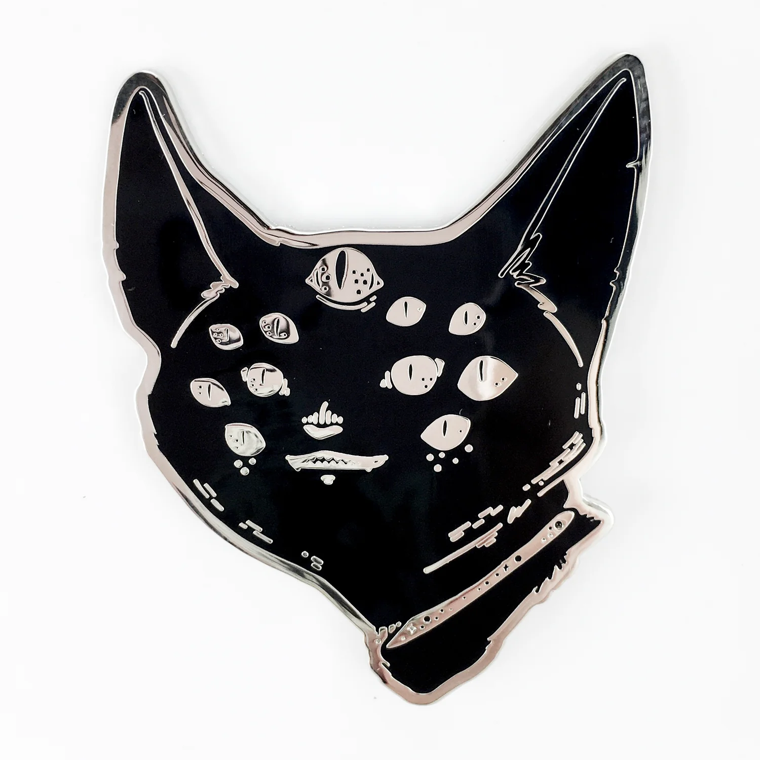 Spider Cat, Enamel Pin - Image 5