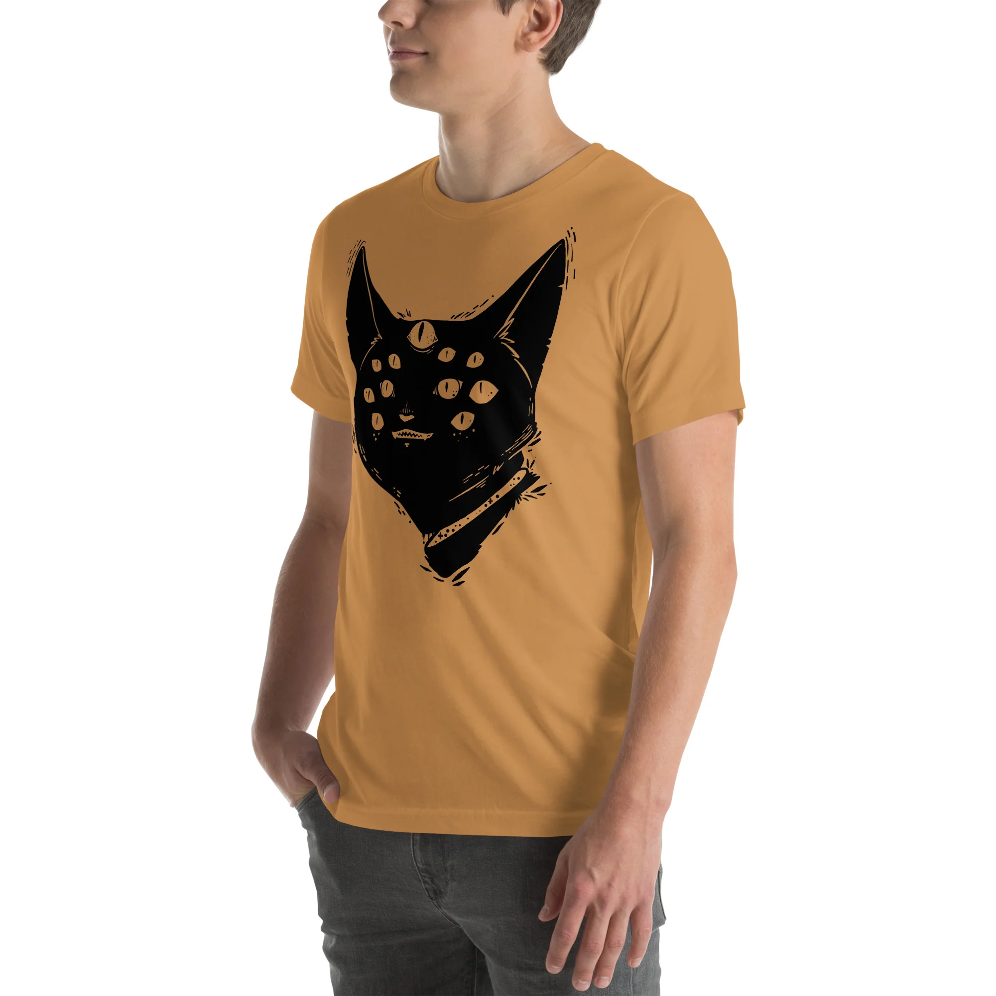 Spider Cat, Unisex T-Shirt - Image 3