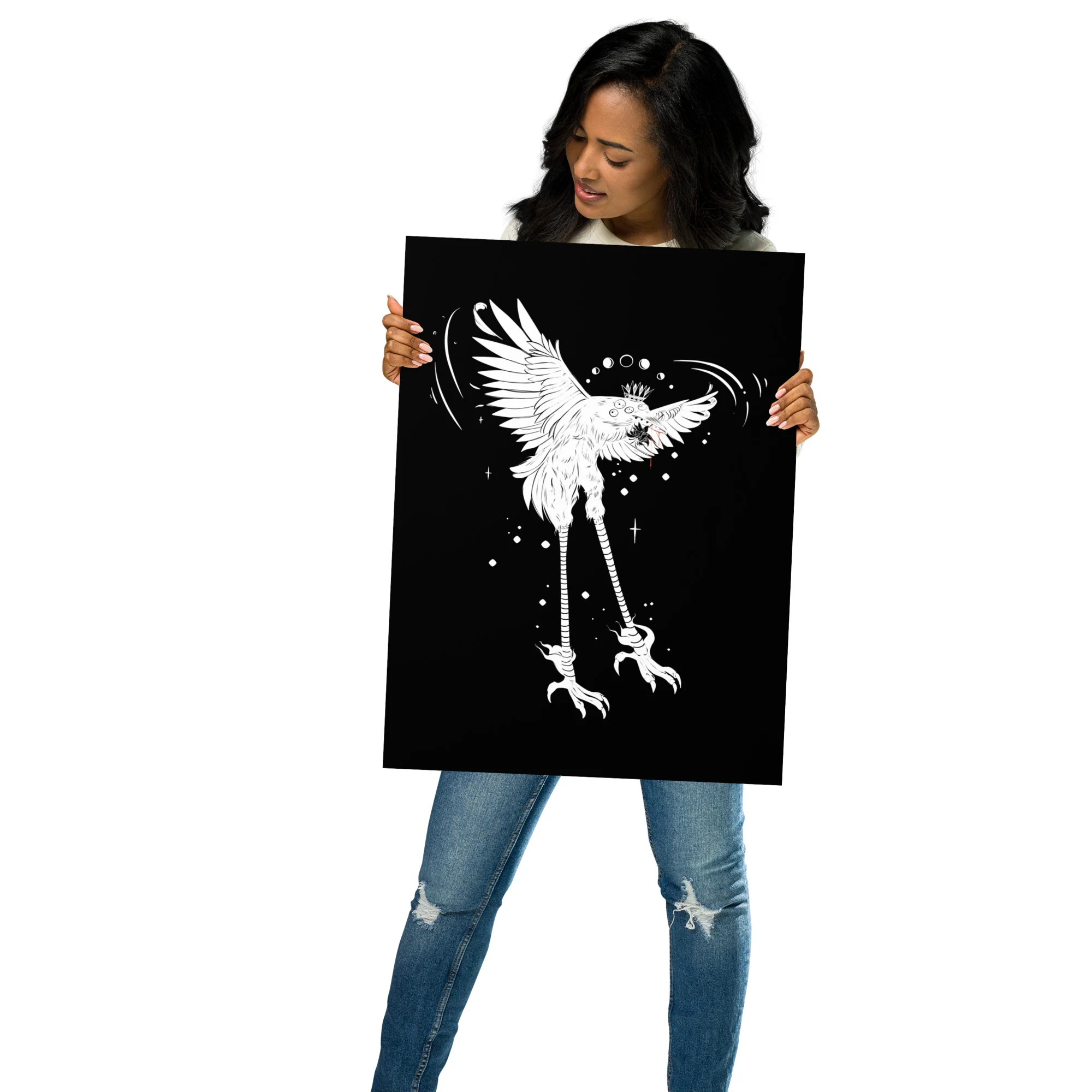 Stolas, Ars Goetia Demon, Matte Art Print Poster - Image 11