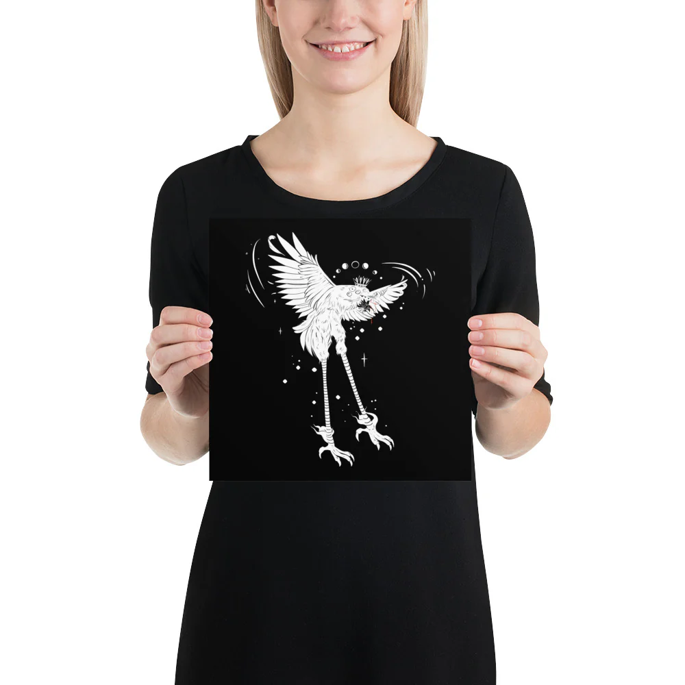 Stolas, Ars Goetia Demon, Matte Art Print Poster - Image 4