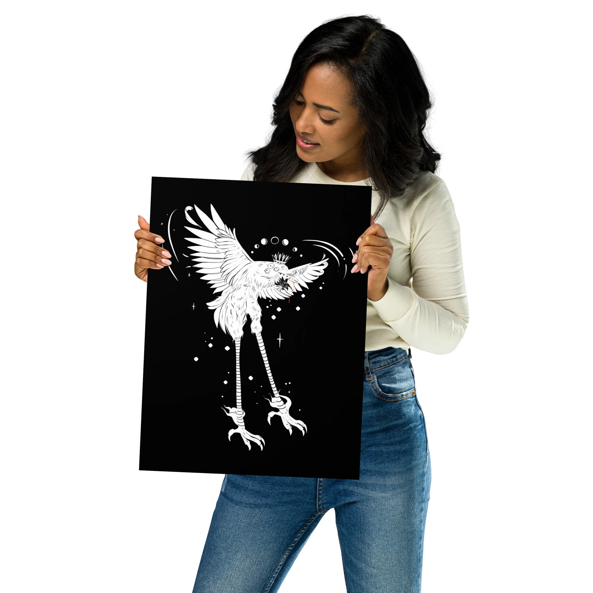 Stolas, Ars Goetia Demon, Matte Art Print Poster - Image 6