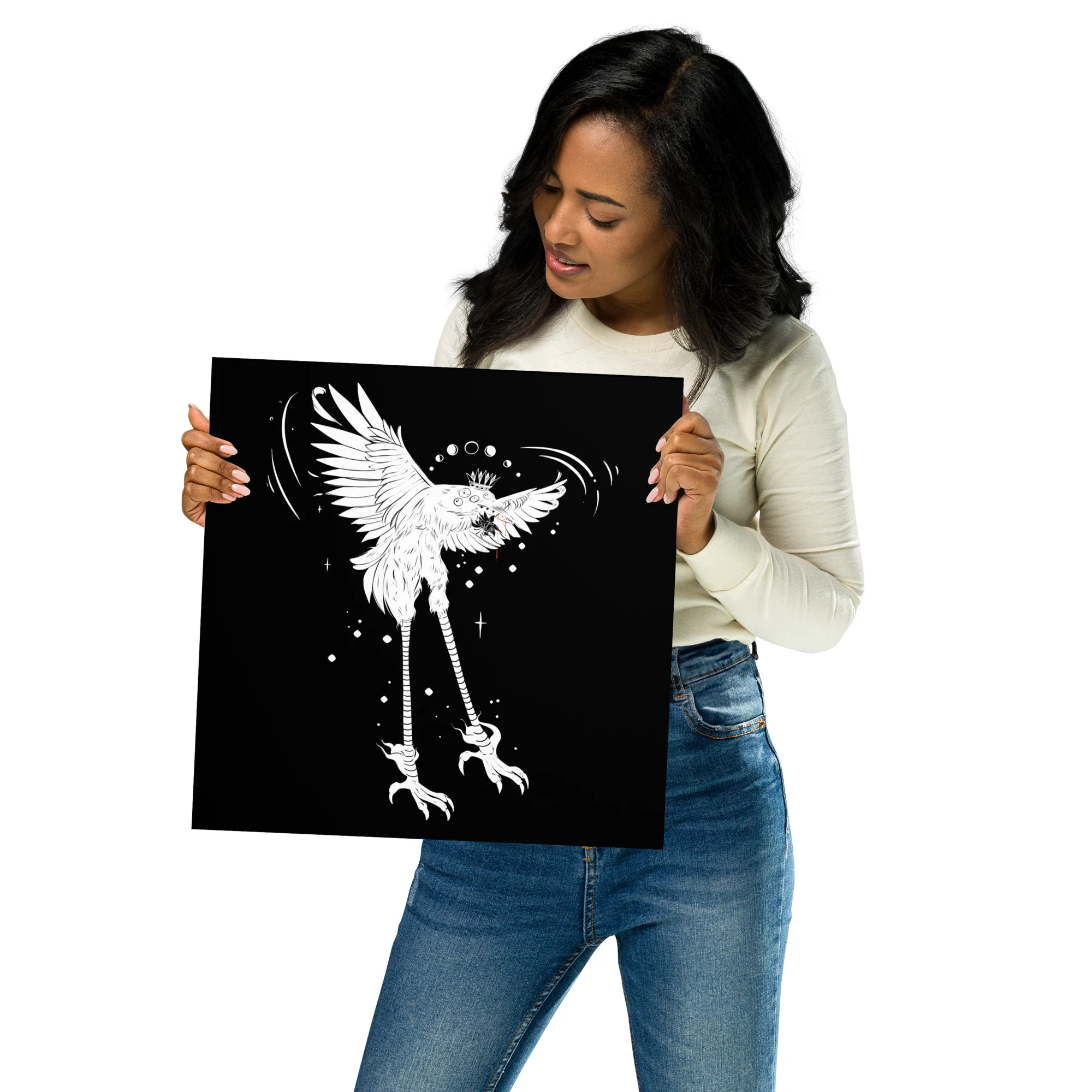 Stolas, Ars Goetia Demon, Matte Art Print Poster - Image 8