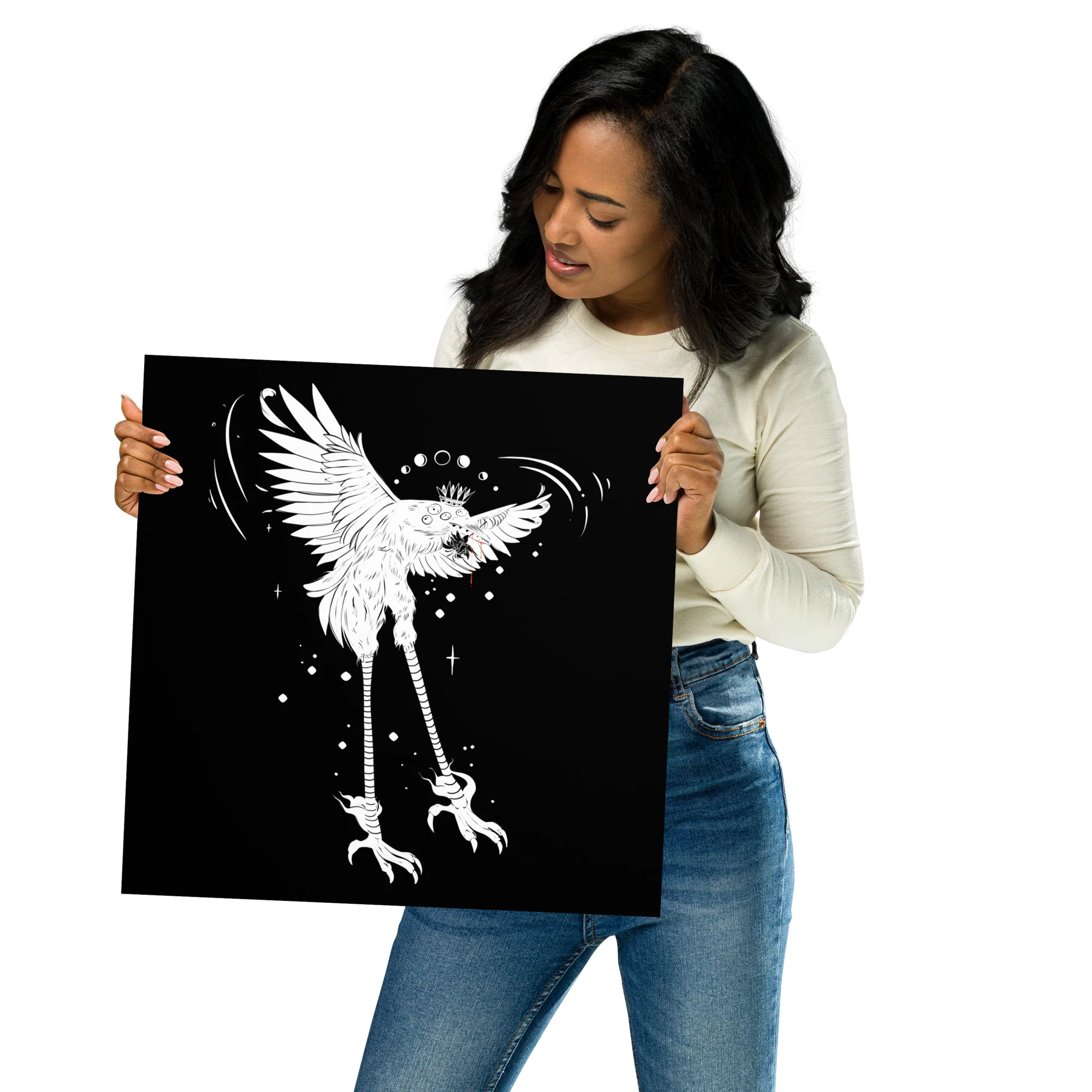 Stolas, Ars Goetia Demon, Matte Art Print Poster - Image 9