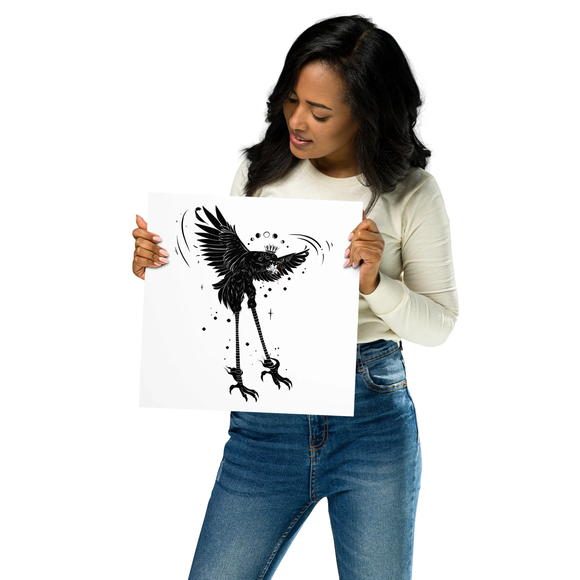Stolas, Ars Goetia Demon, Matte Art Print Poster - Image 5