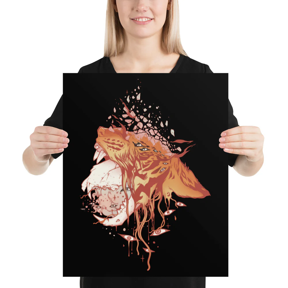 Sumatran Tiger, Matte Art Print Poster - Image 4
