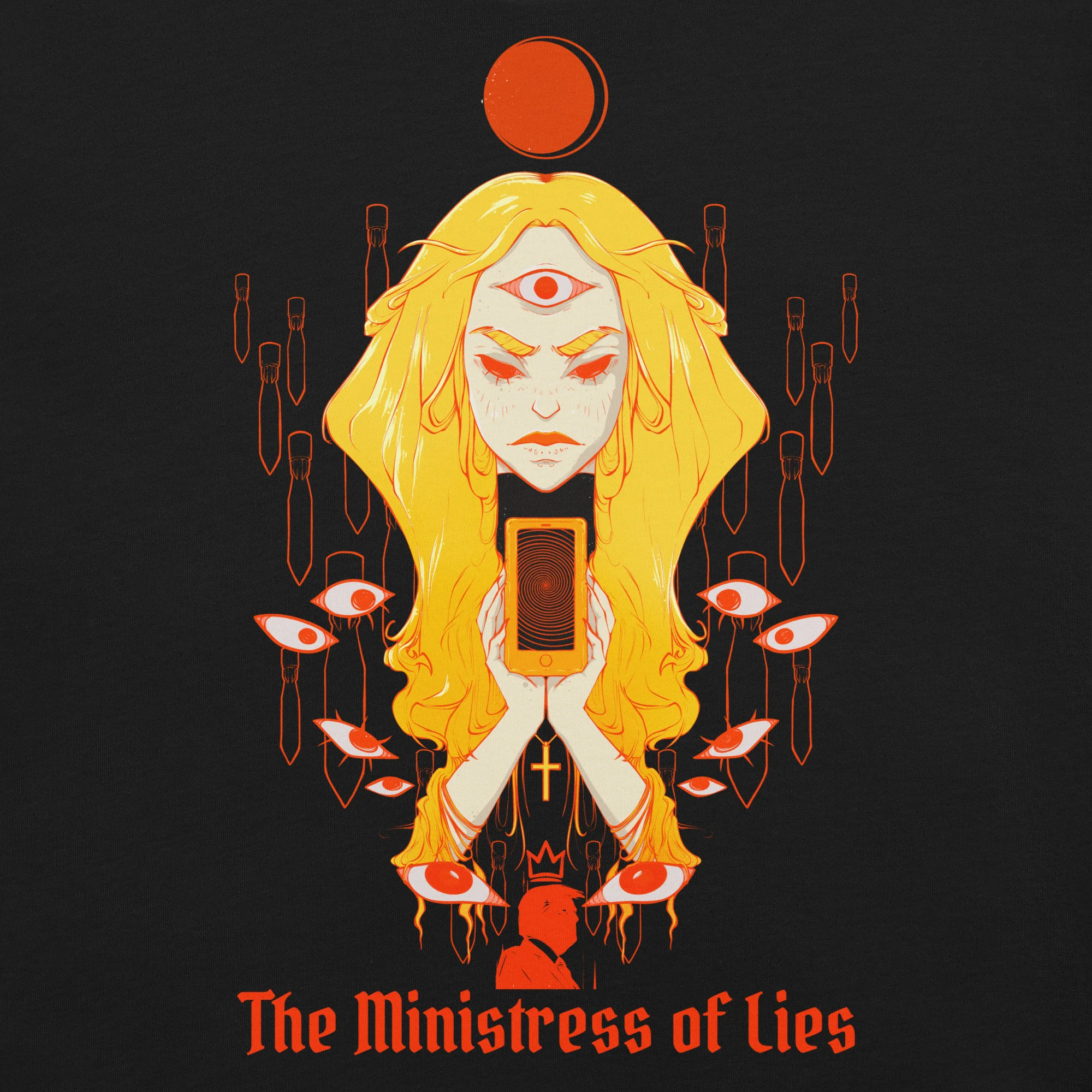 The Ministress of Lies, Unisex T-Shirt - Image 5