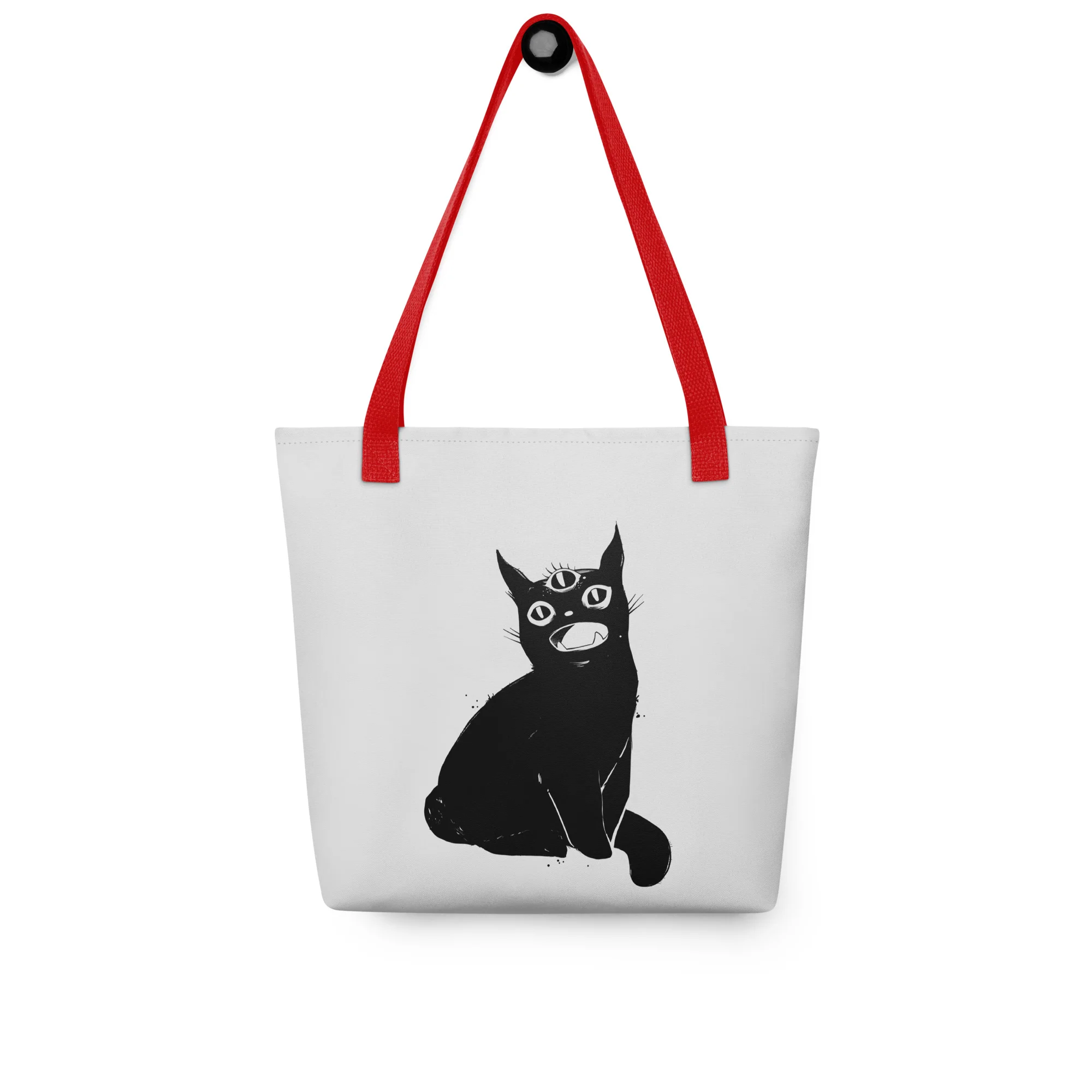 Third Eye Black Cat, Tote Bag - Image 5