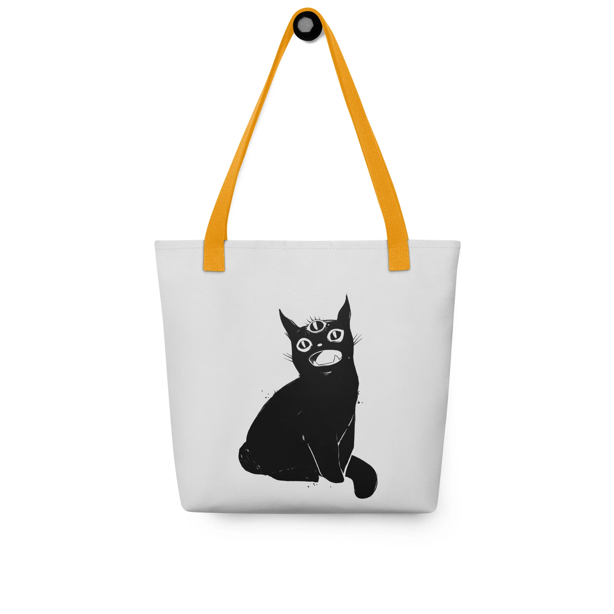 Third Eye Black Cat, Tote Bag - Image 6