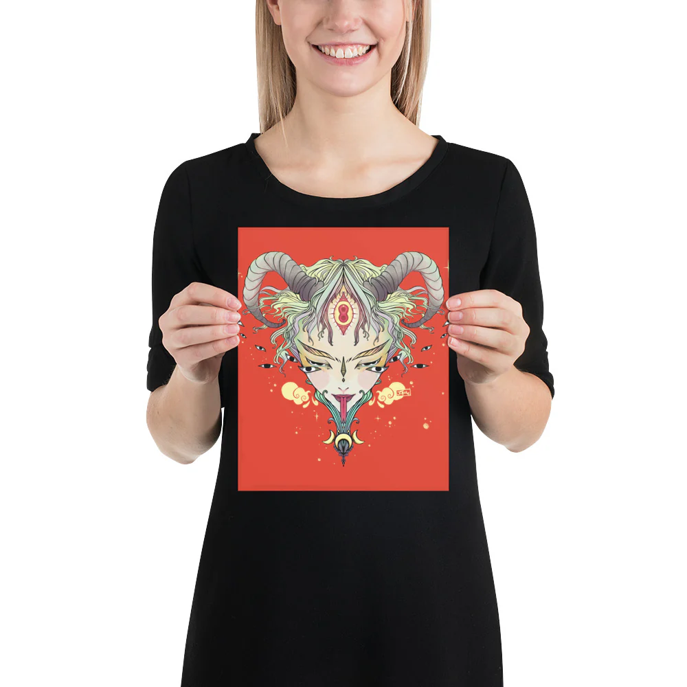 Third Eye Witch, Matte Art Print Poster - Image 4