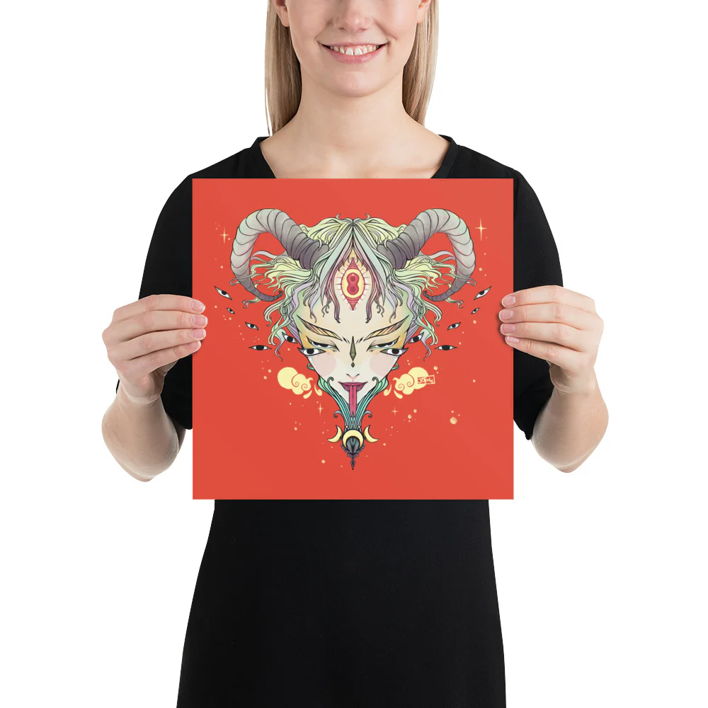 Third Eye Witch, Matte Art Print Poster - Image 6