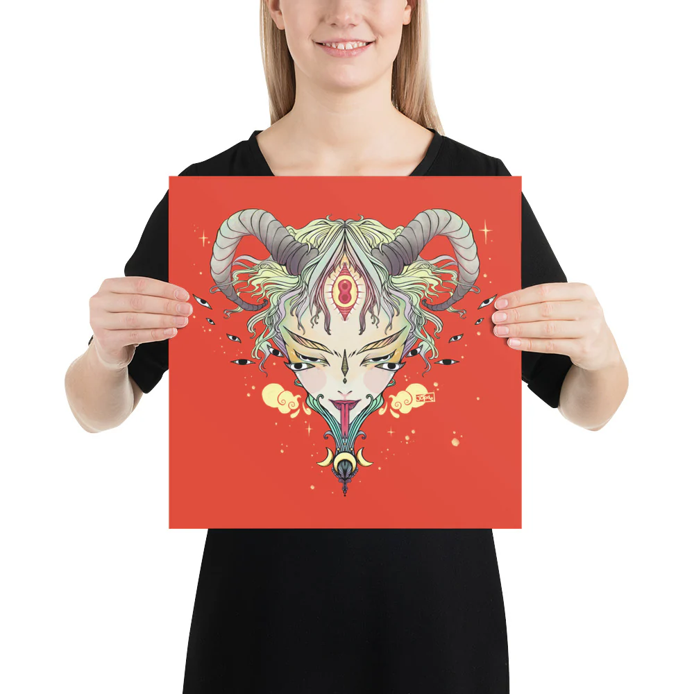 Third Eye Witch, Matte Art Print Poster - Image 7
