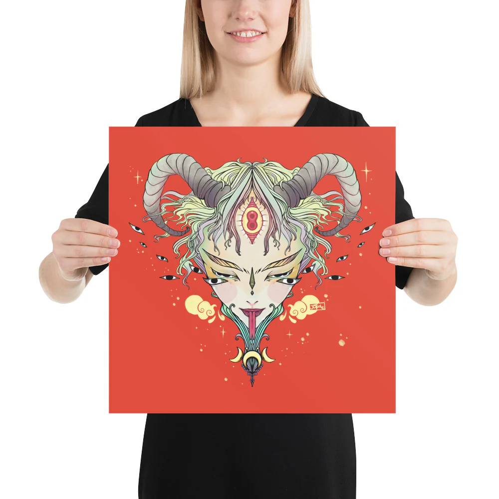 Third Eye Witch, Matte Art Print Poster - Image 8