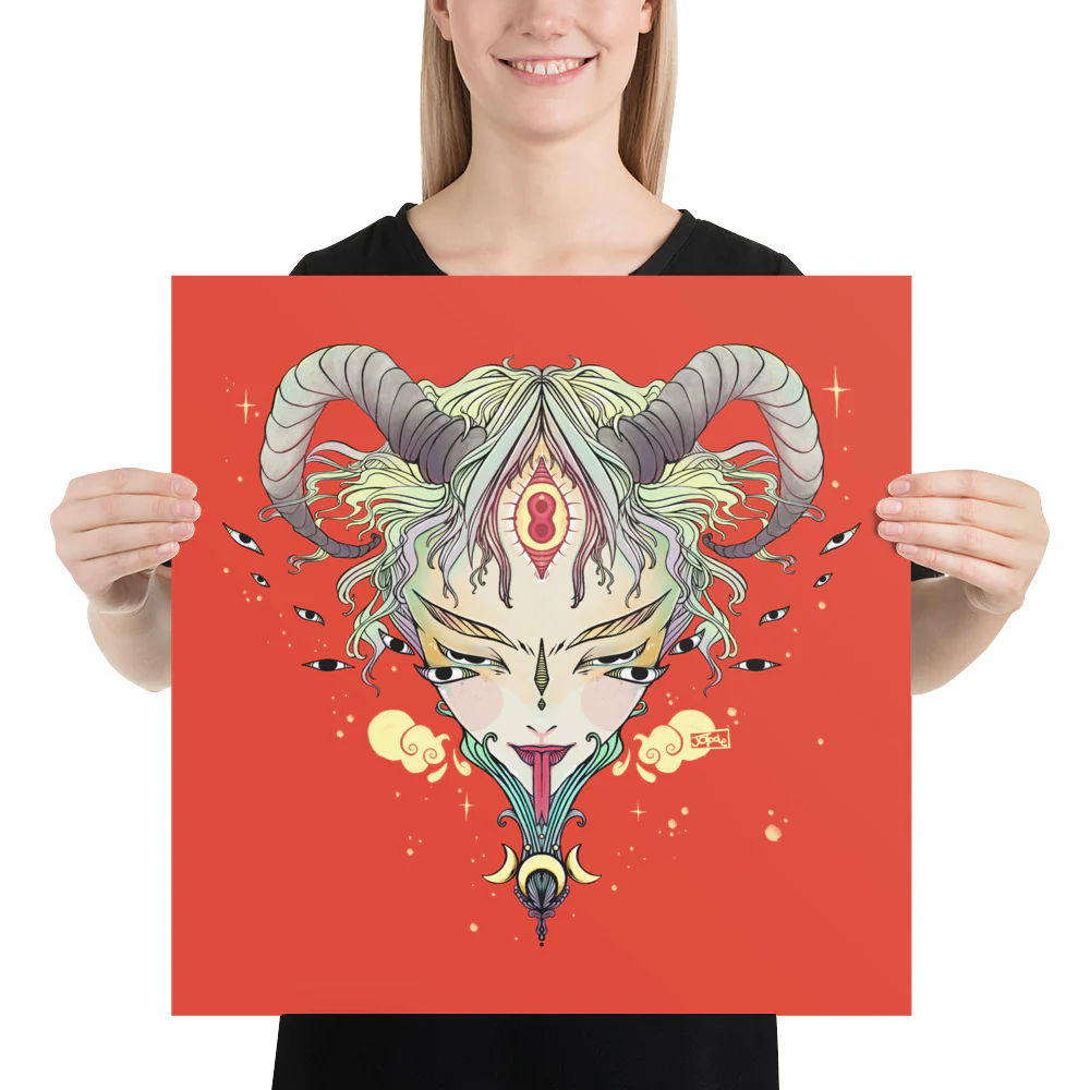 Third Eye Witch, Matte Art Print Poster - Image 9