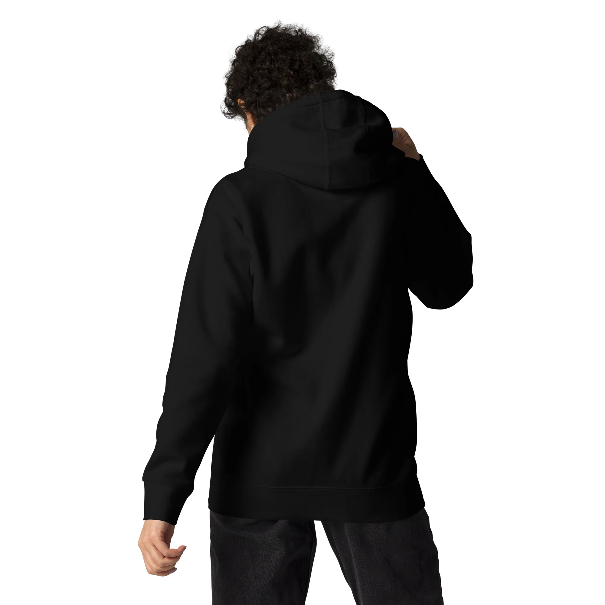 Third Eye Cat, Unisex Hoodie - Image 7