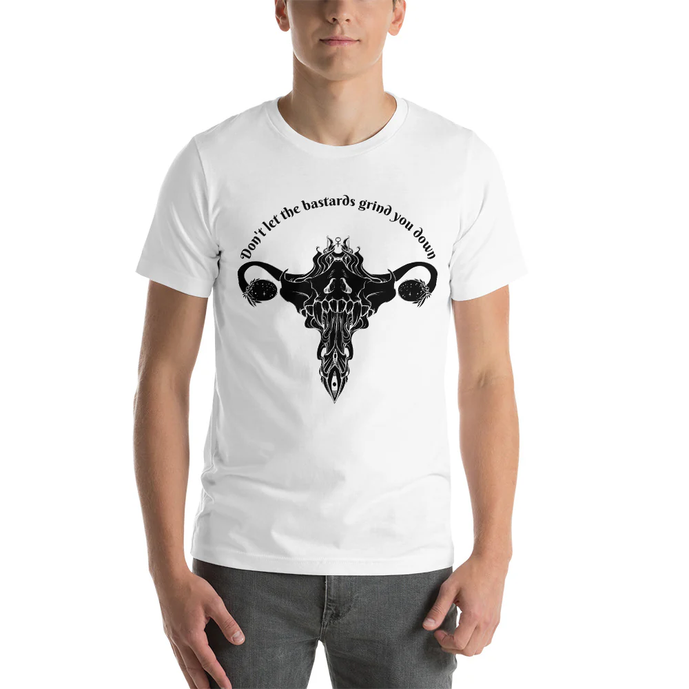 Don't Let Them Grind You Down, Unisex T-Shirt - Image 2