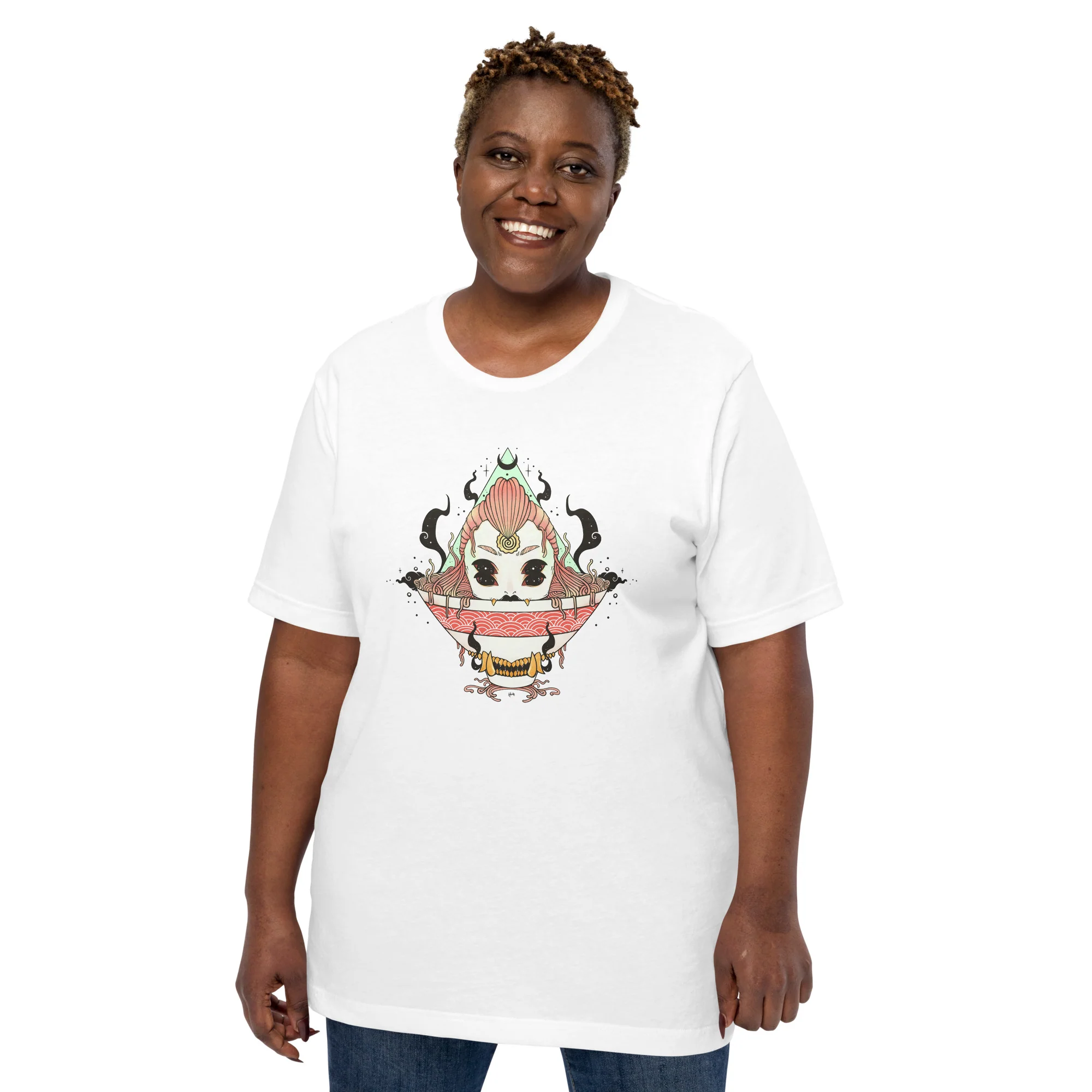 Ramen Monster, Unisex T-Shirt - Image 4
