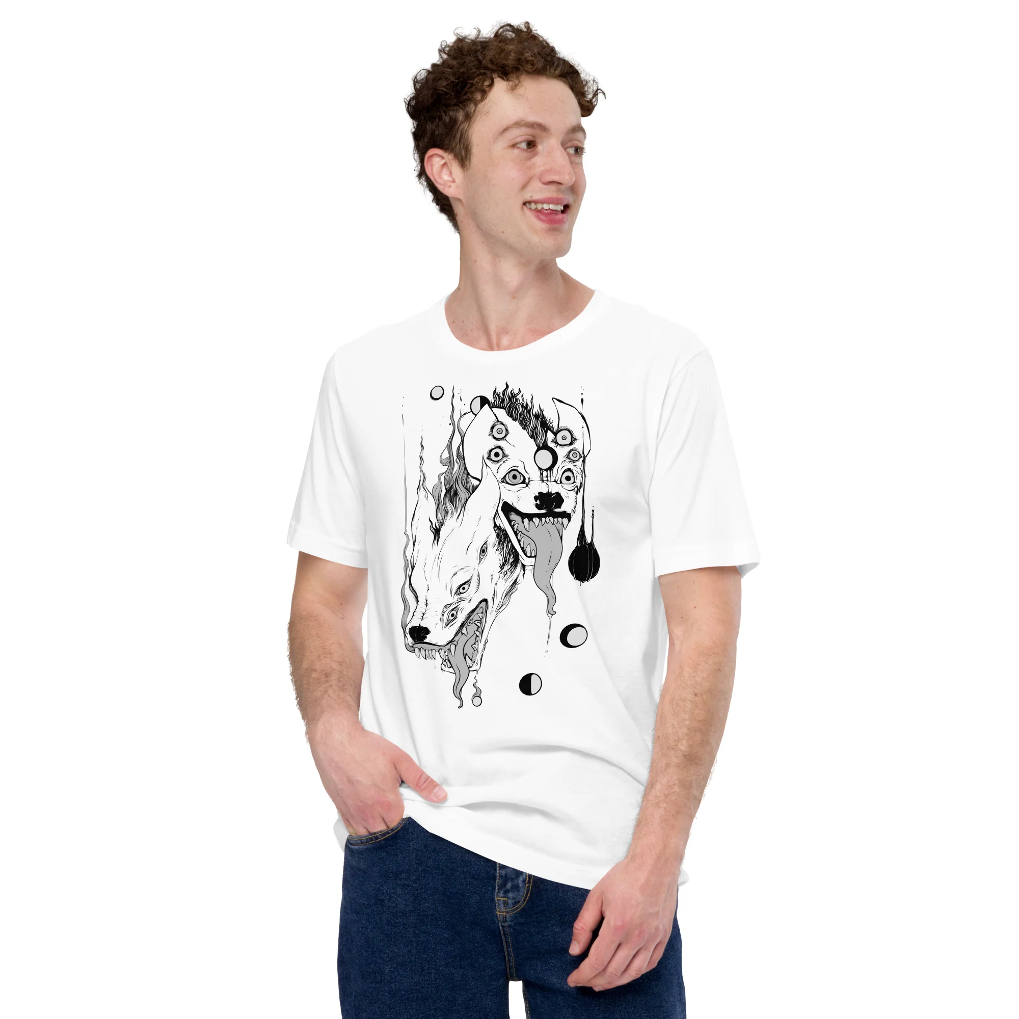 Hyenas, Unisex T-Shirt - Image 3