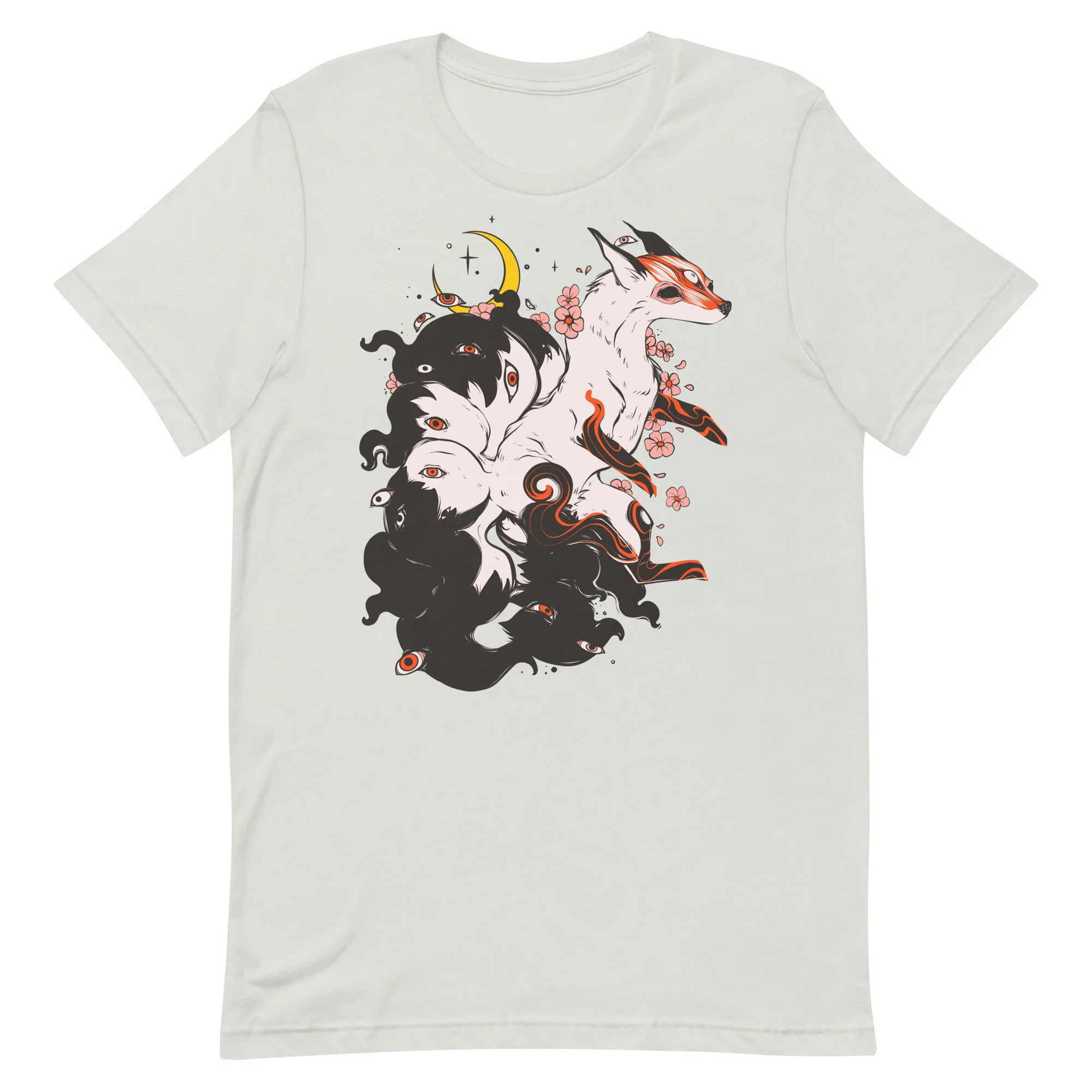 Kitsune Fox, Unisex T-Shirt - Image 6
