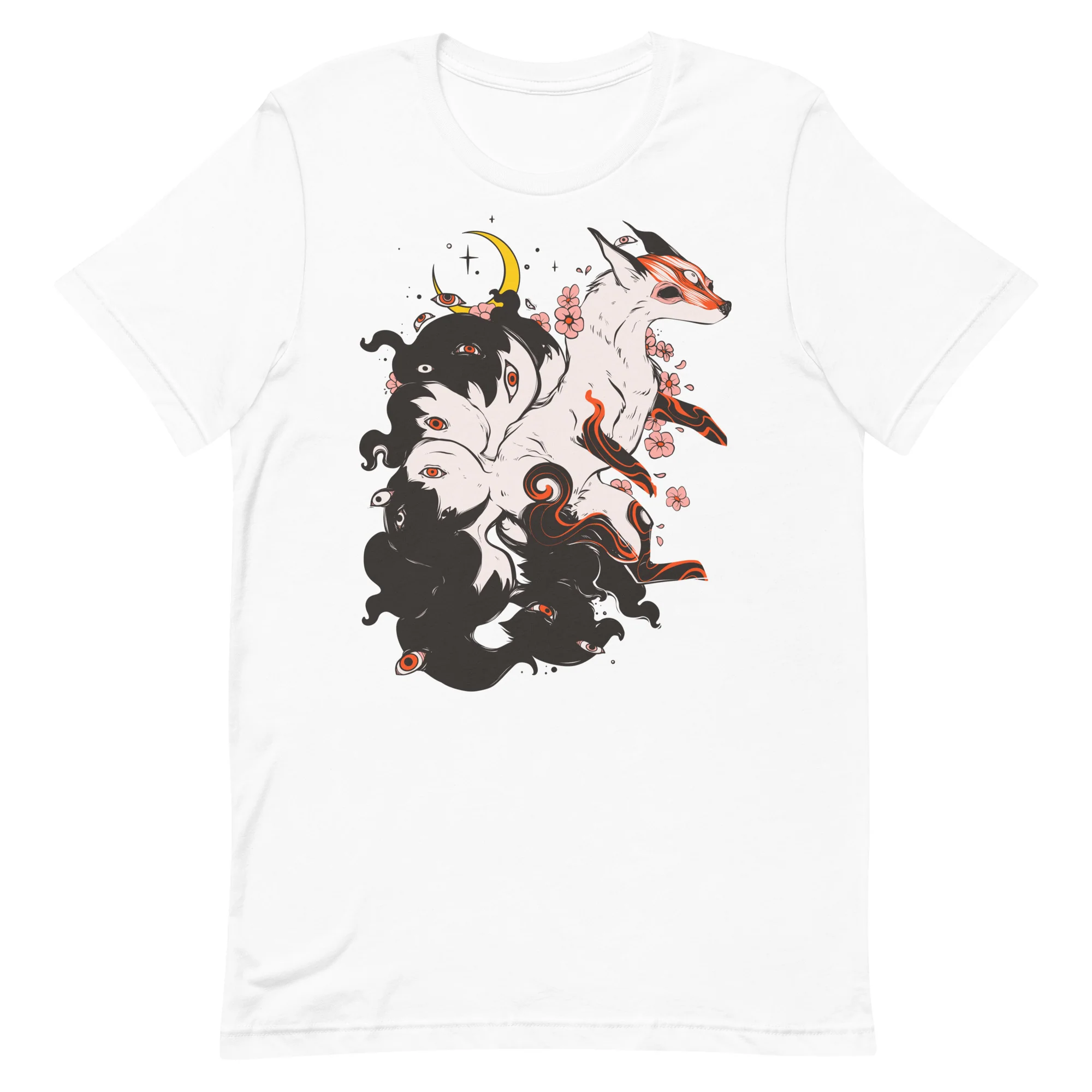 Kitsune Fox, Unisex T-Shirt - Image 7
