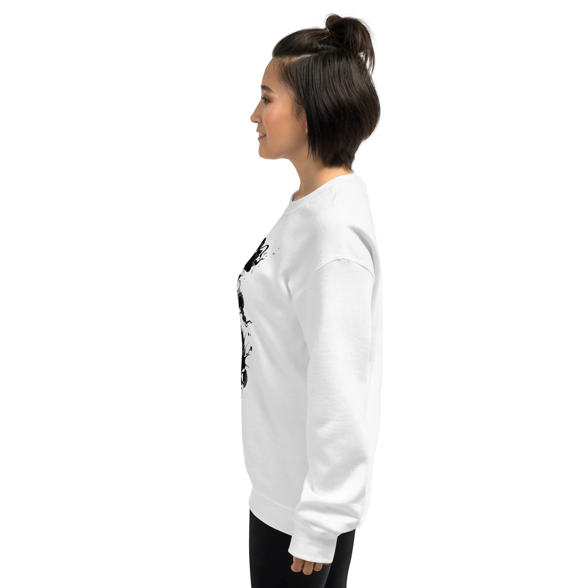 Venus Fly Trap Girl, Unisex Sweatshirt - Image 7