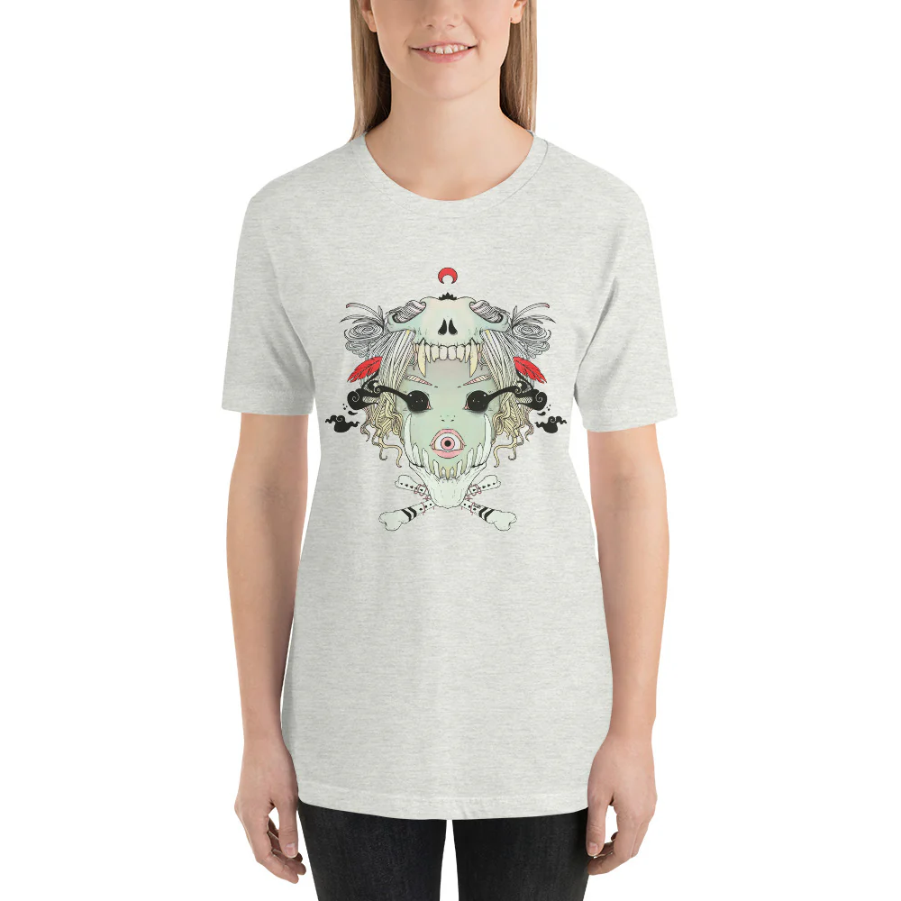 Bone Witch, Unisex T-Shirt, Ash - Image 2