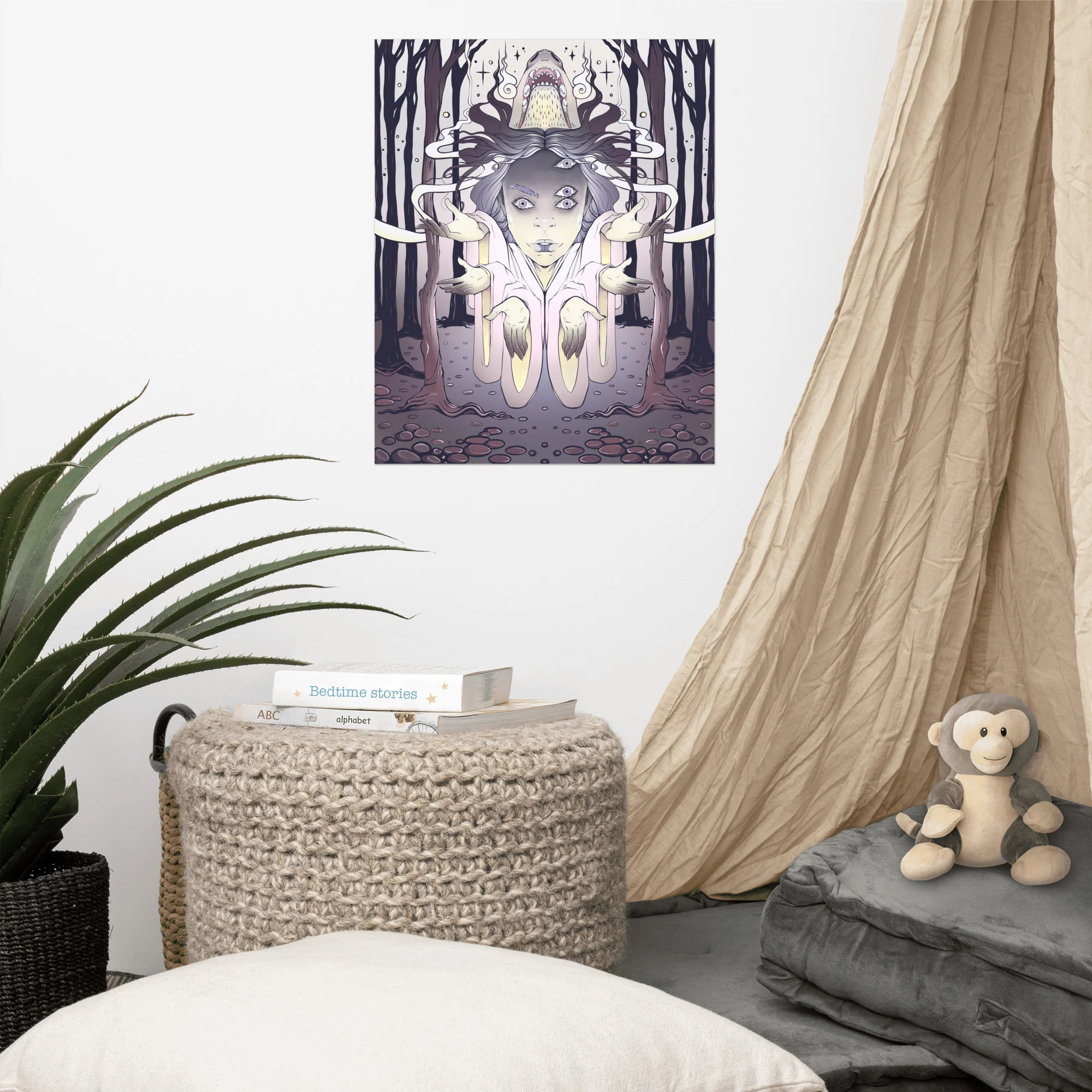 Witch 2, Matte Art Print Poster - Image 5