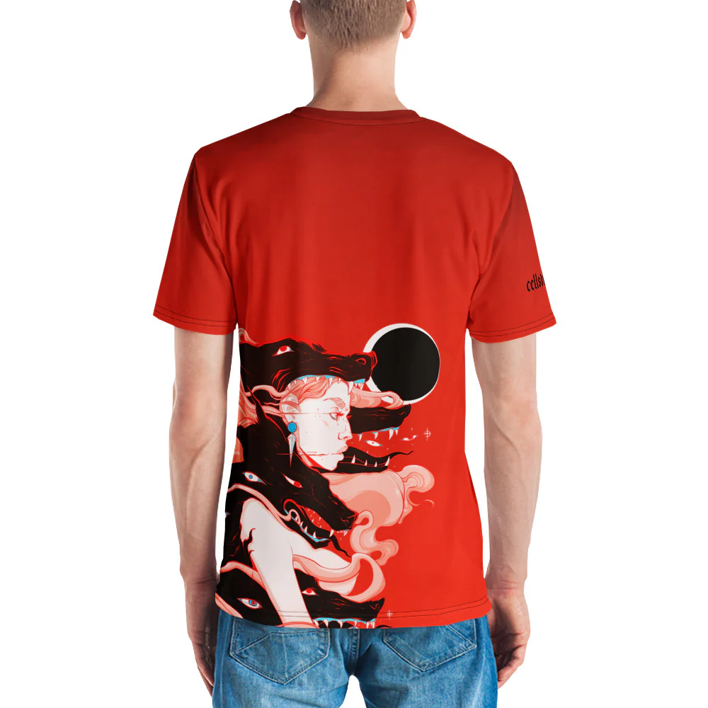 Witch And Wolves, Men's Sublimation T-Shirt - Image 3