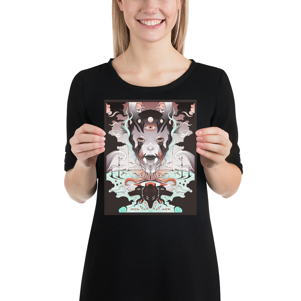 Witch, Matte Art Print Poster - Image 2