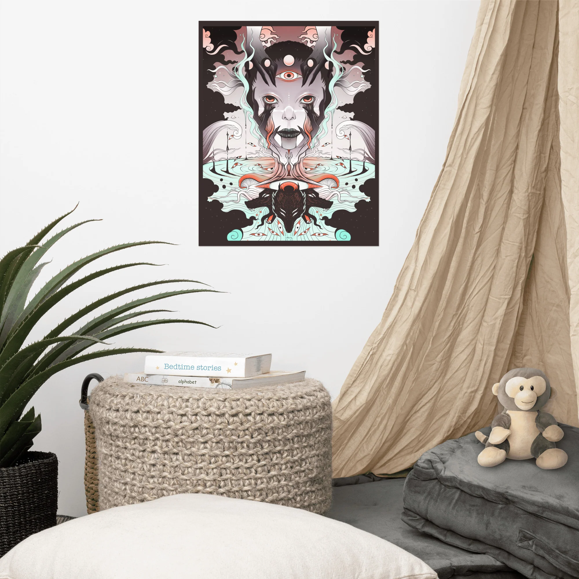 Witch, Matte Art Print Poster - Image 5