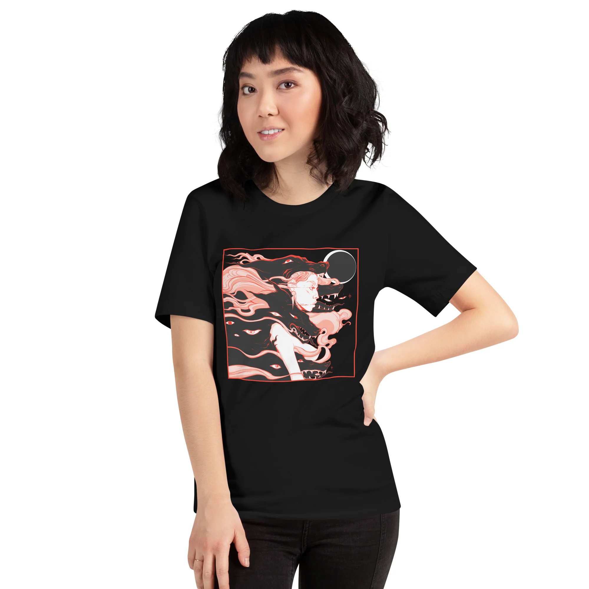 Witch & Wolves, Unisex T-Shirt - Image 8