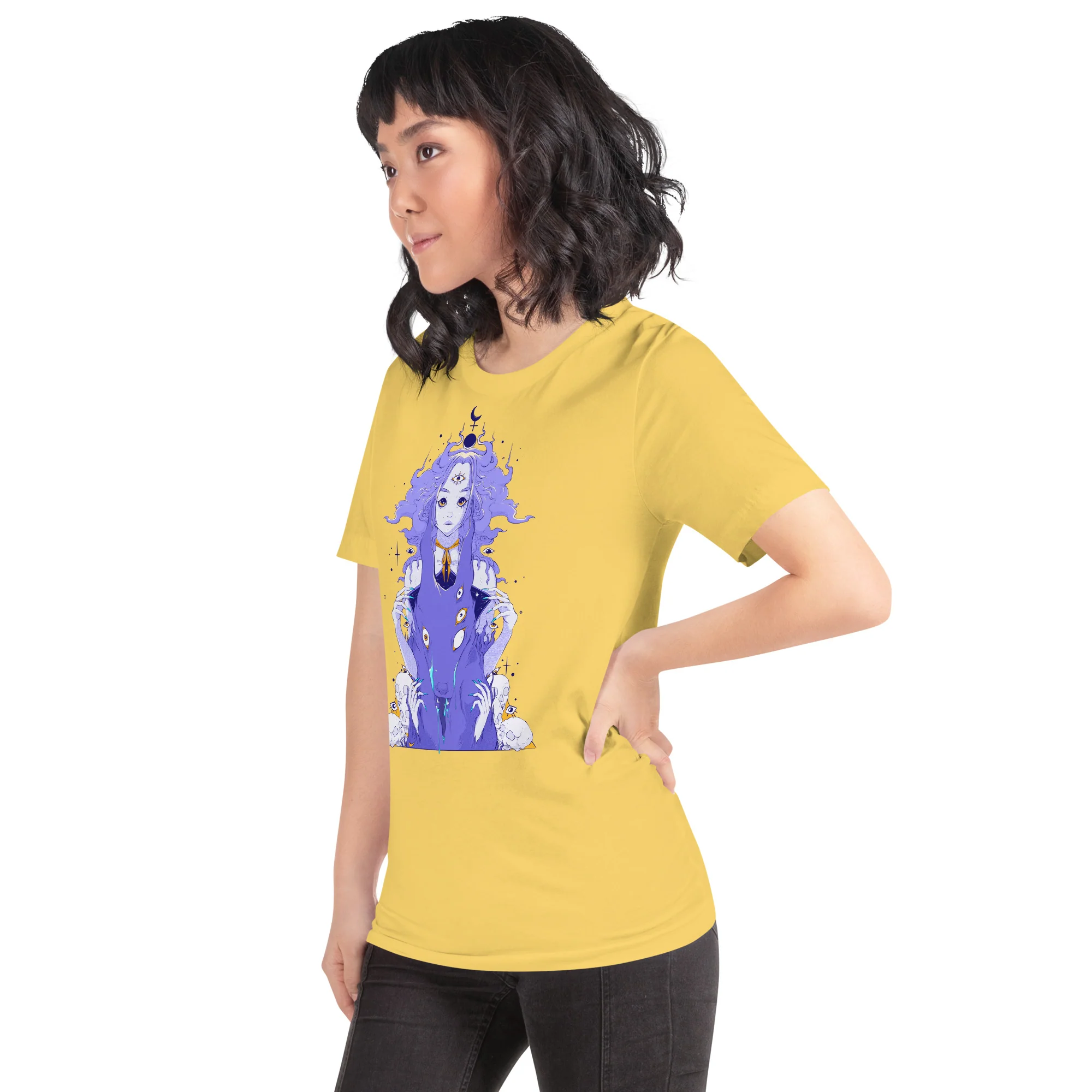 Witchy Wolf, Unisex T-Shirt - Image 3
