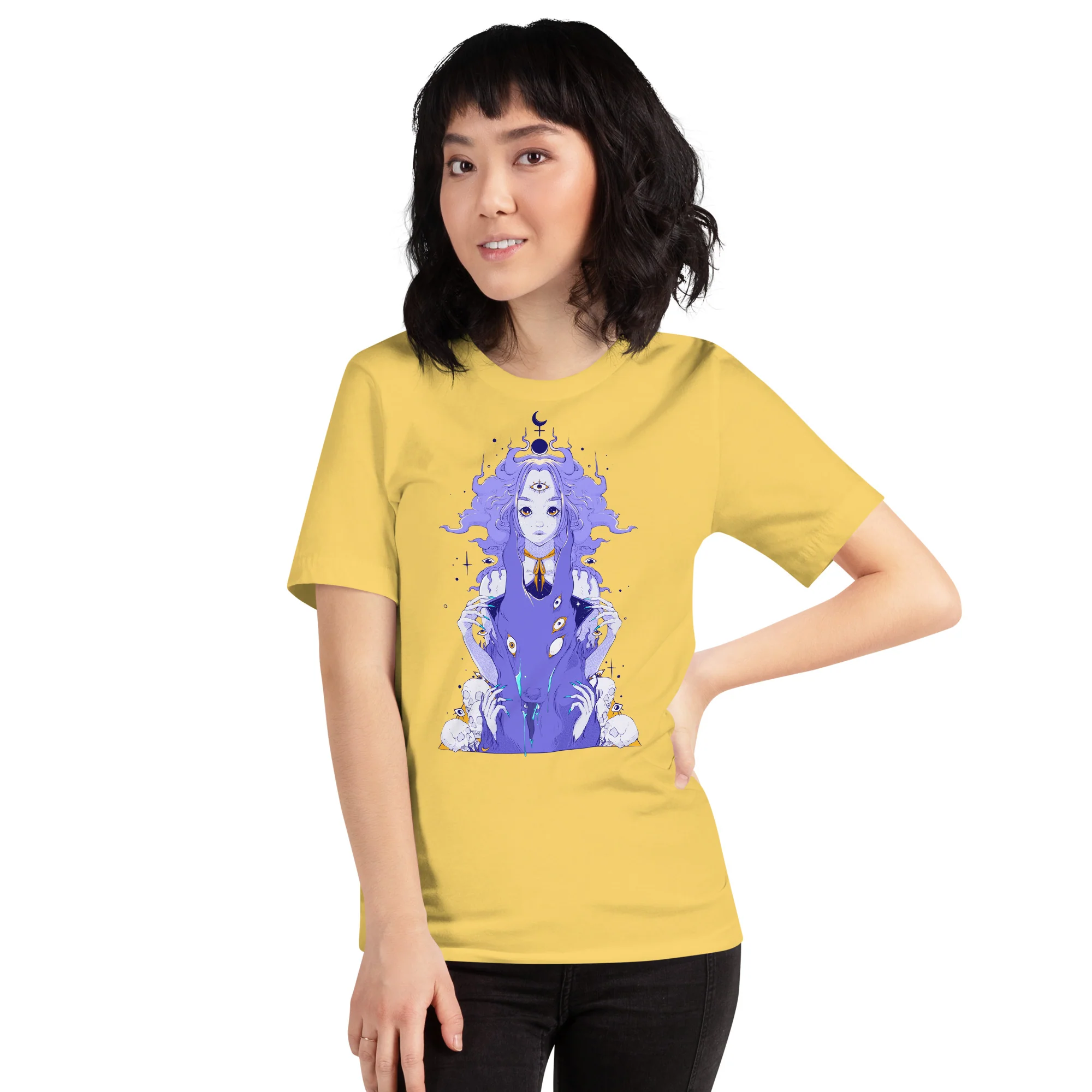 Witchy Wolf, Unisex T-Shirt - Image 4