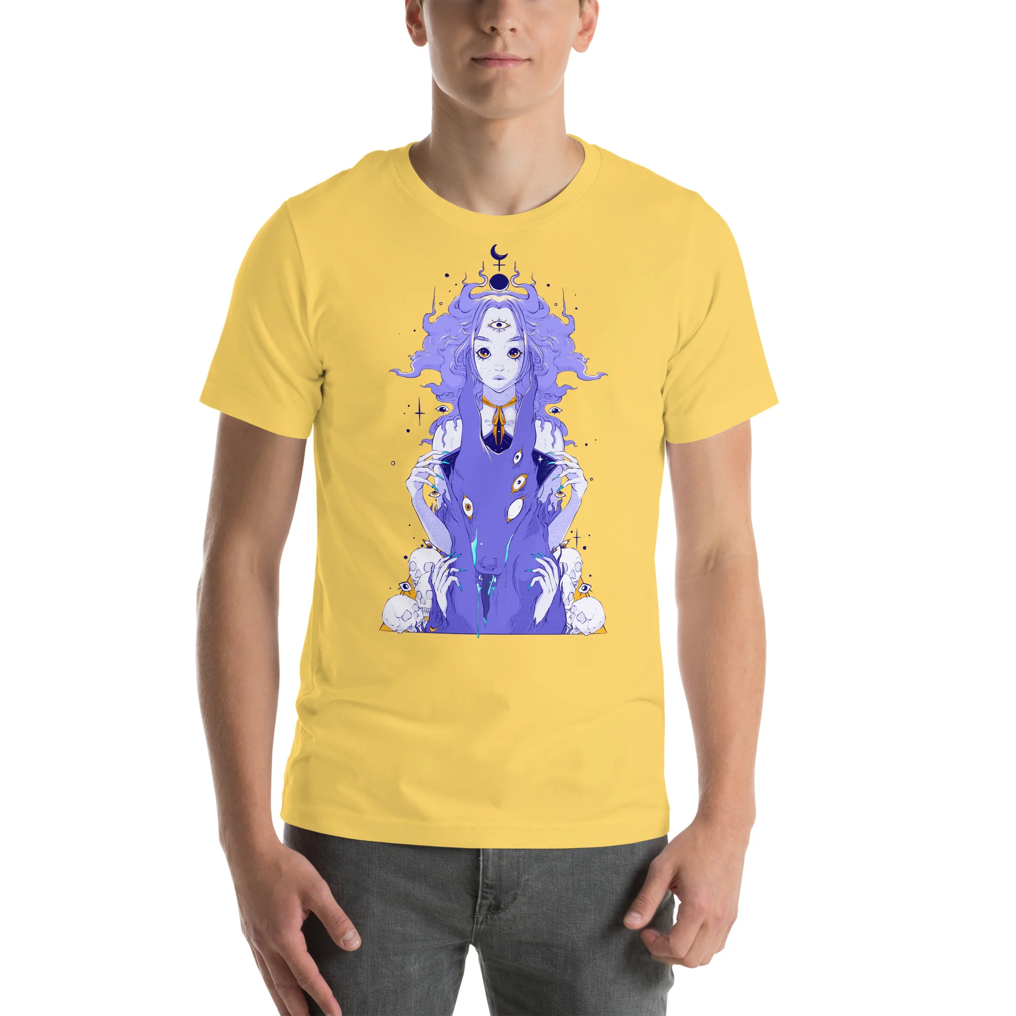 Witchy Wolf, Unisex T-Shirt - Image 5