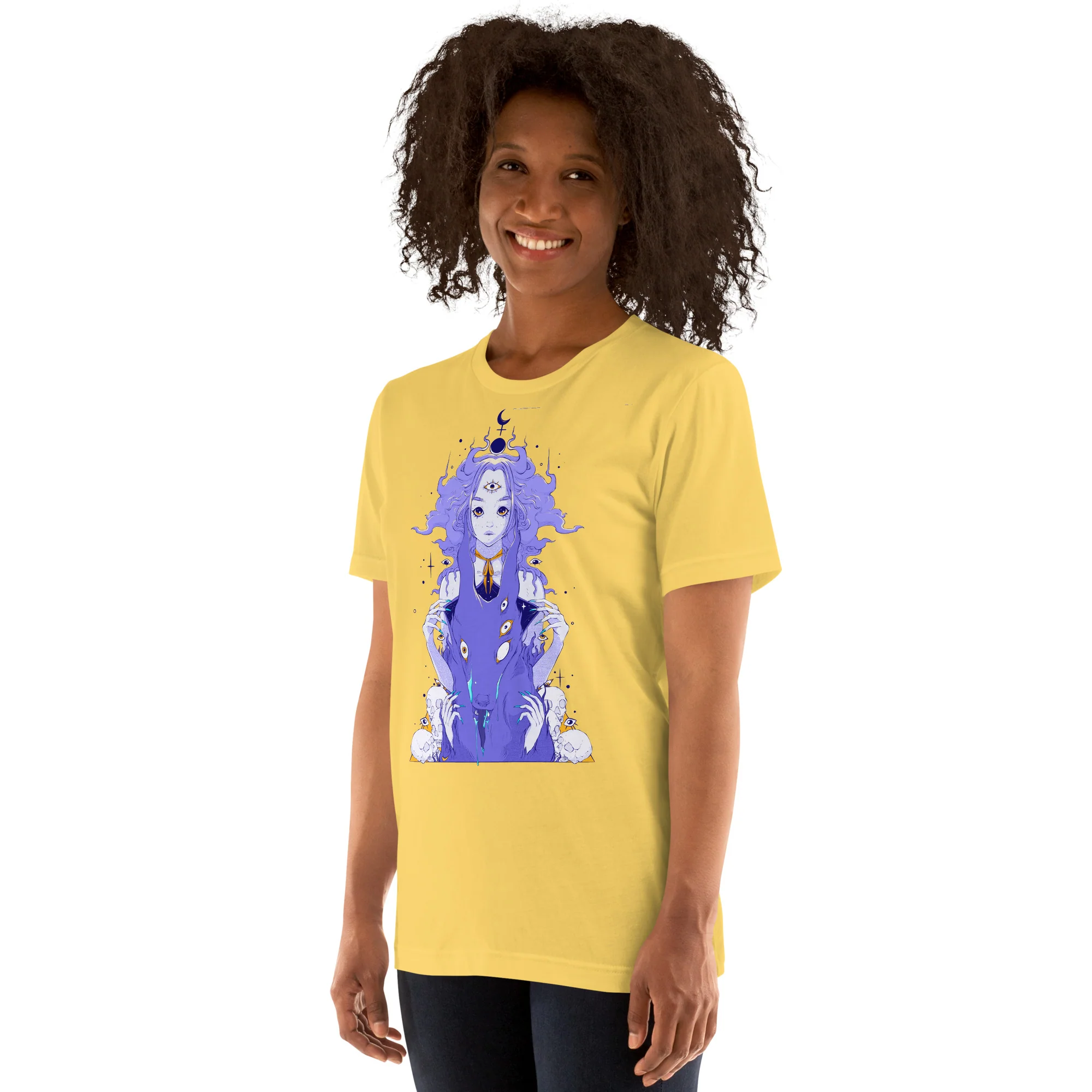 Witchy Wolf, Unisex T-Shirt - Image 8