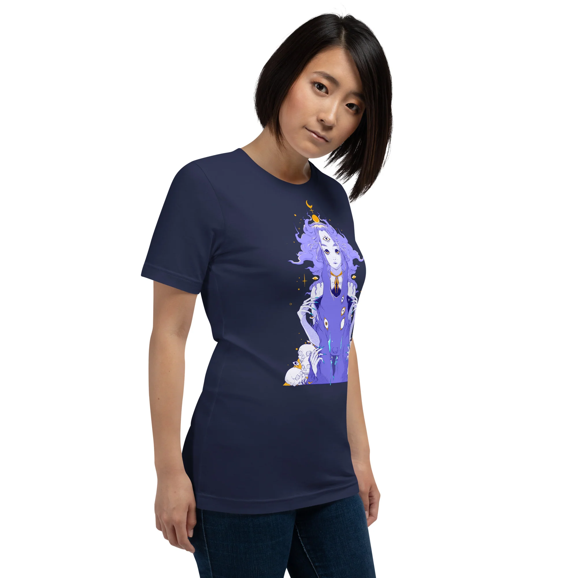 Witchy Wolf, Unisex T-Shirt - Image 9