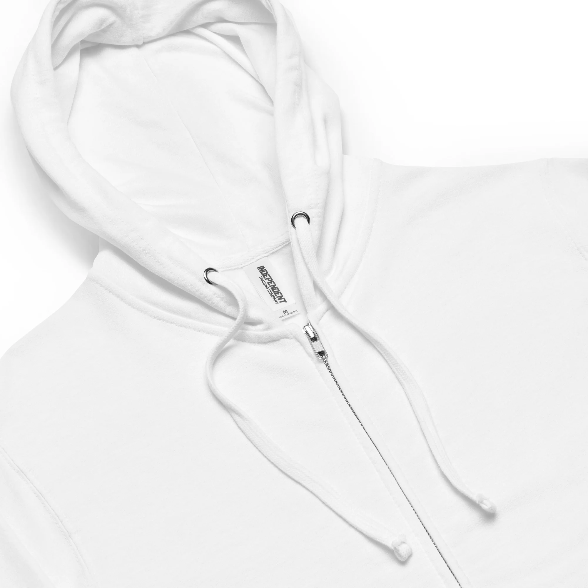 Wolf, Unisex Fleece Zip-Up Hoodie - Image 5