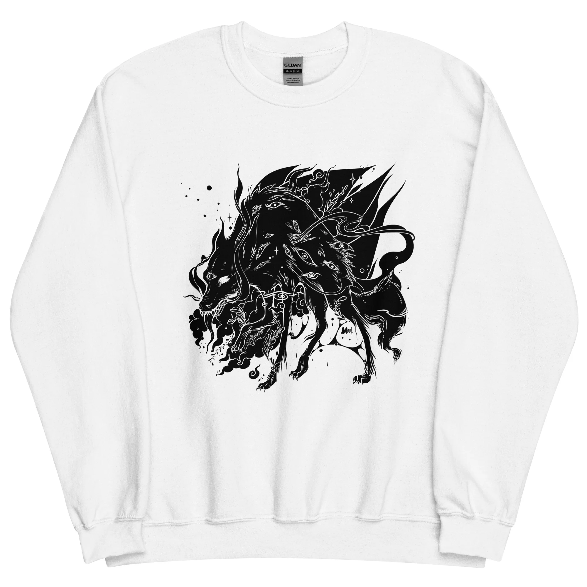 Wolf, Unisex Sweatshirt - Image 7
