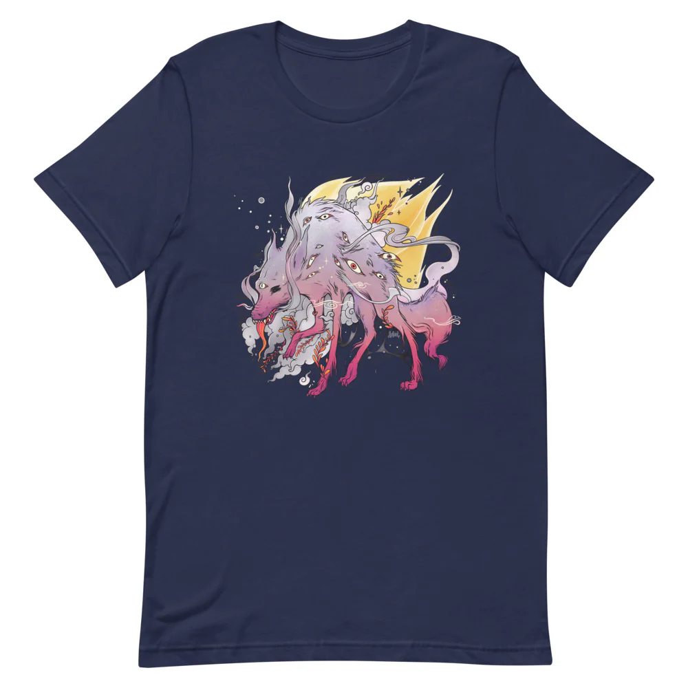 Wolf, Unisex T-Shirt - Image 5