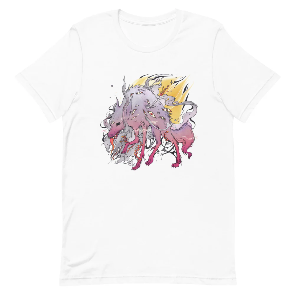 Wolf, Unisex T-Shirt - Image 6