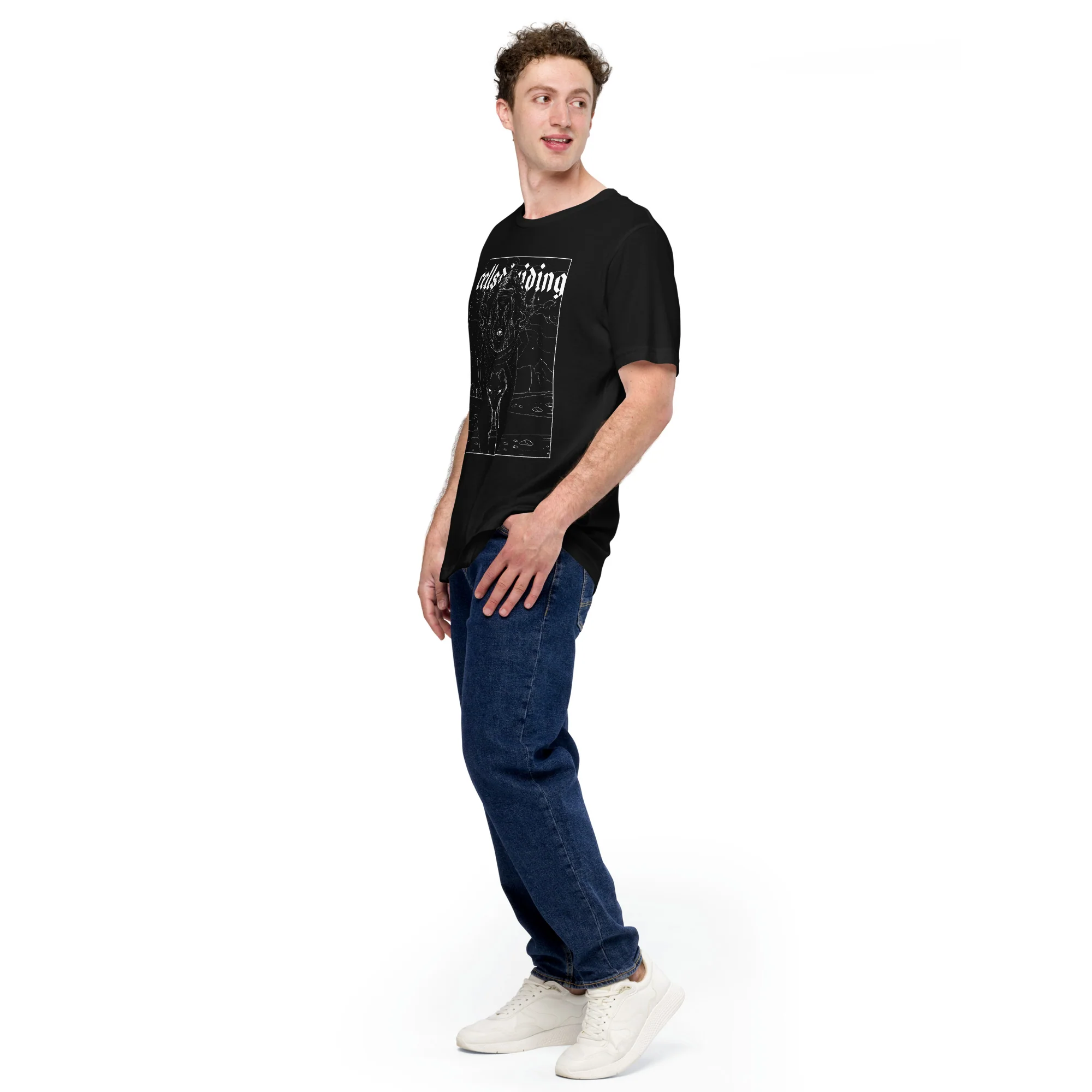 Wolf Woman, Unisex T-Shirt - Image 4