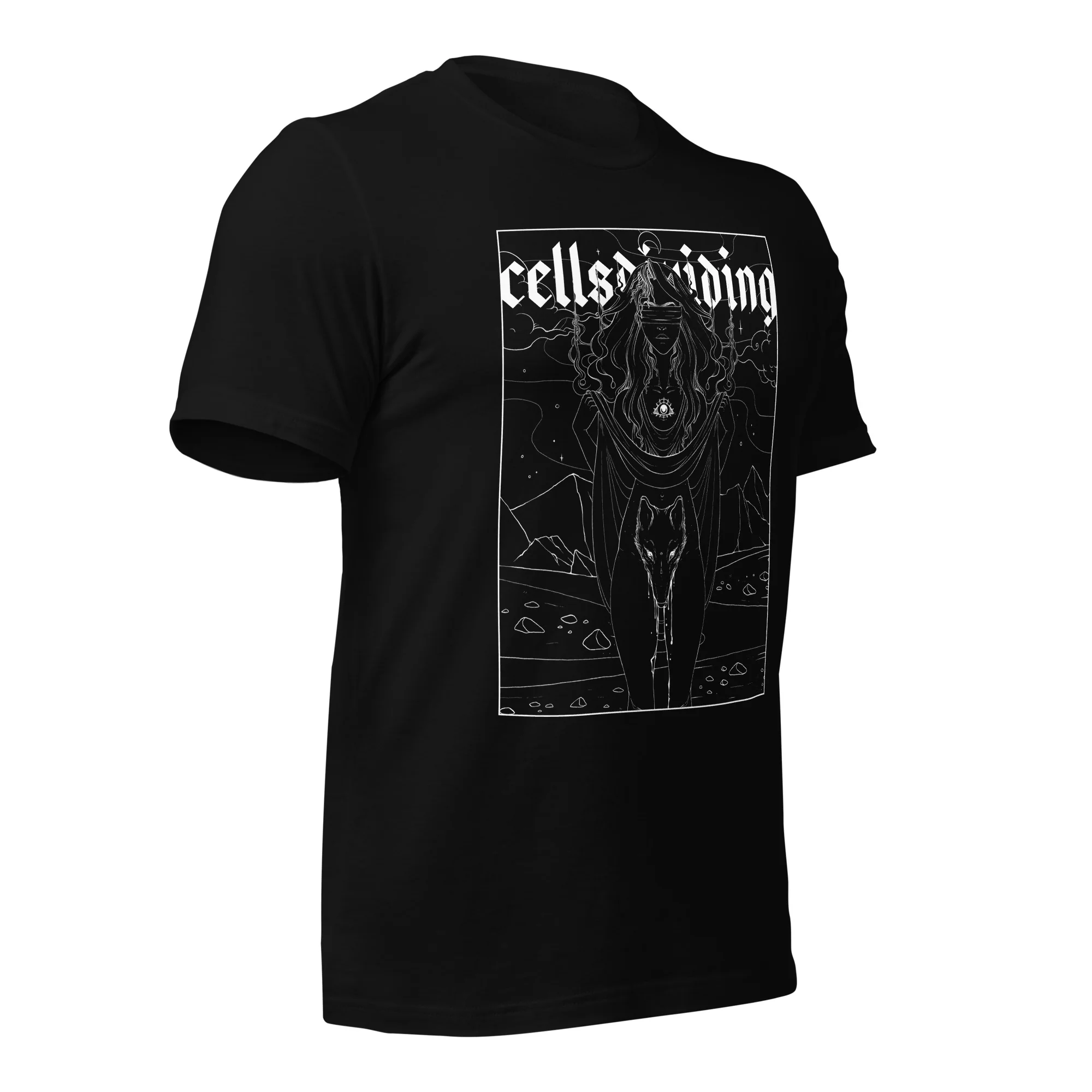 Wolf Woman, Unisex T-Shirt - Image 8
