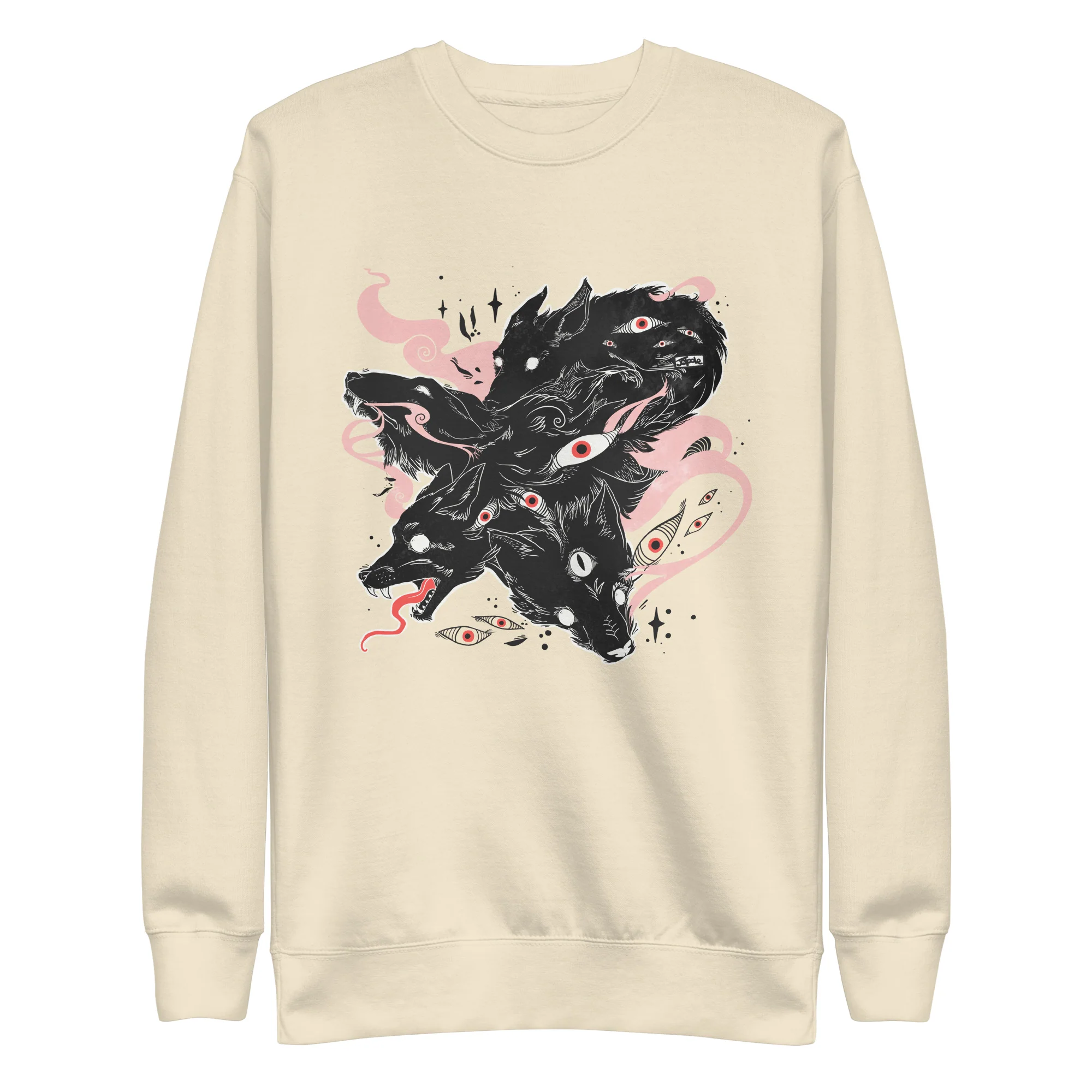 Wolves & Eyes, Premium Unisex Sweatshirt