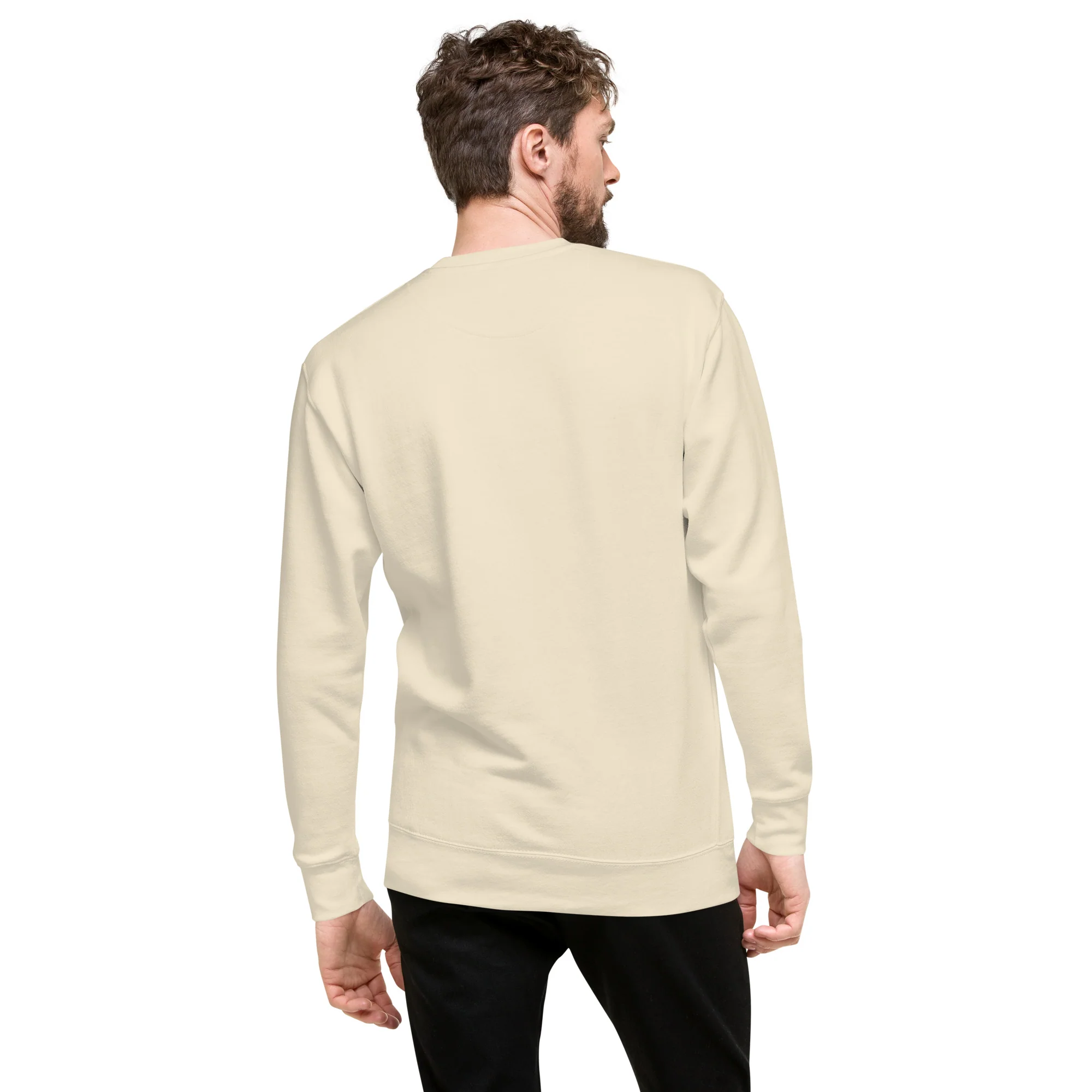 Wolves & Eyes, Premium Unisex Sweatshirt - Image 4