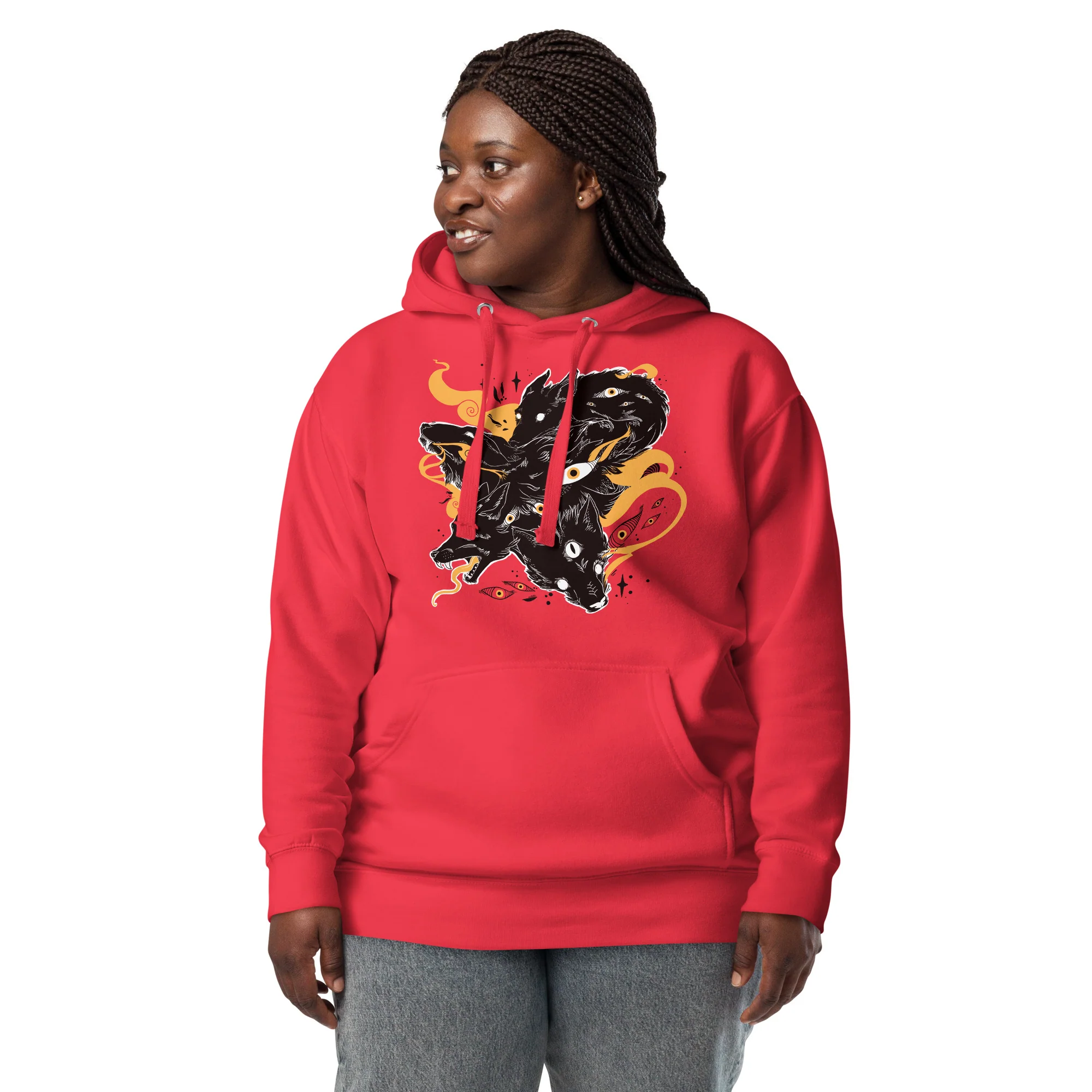 Wolves, Unisex Hoodie - Image 3